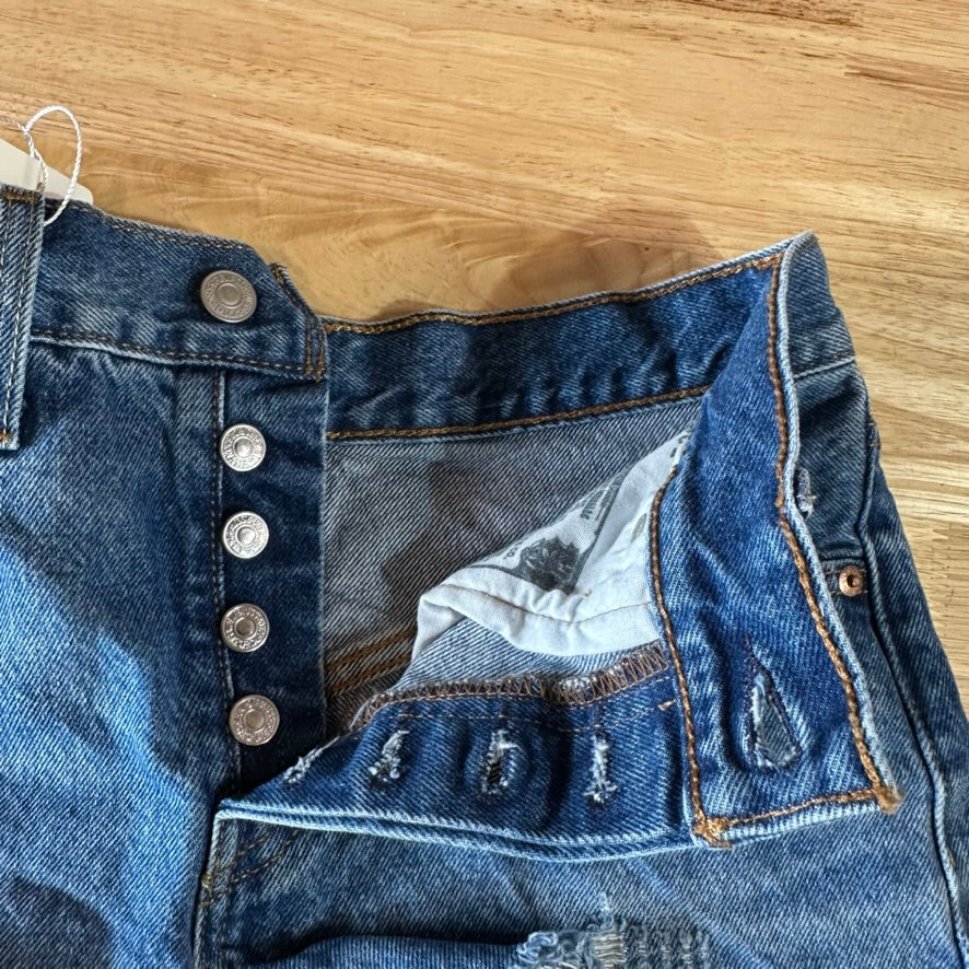 Levi's Cut off Jean Shorts Womens 25