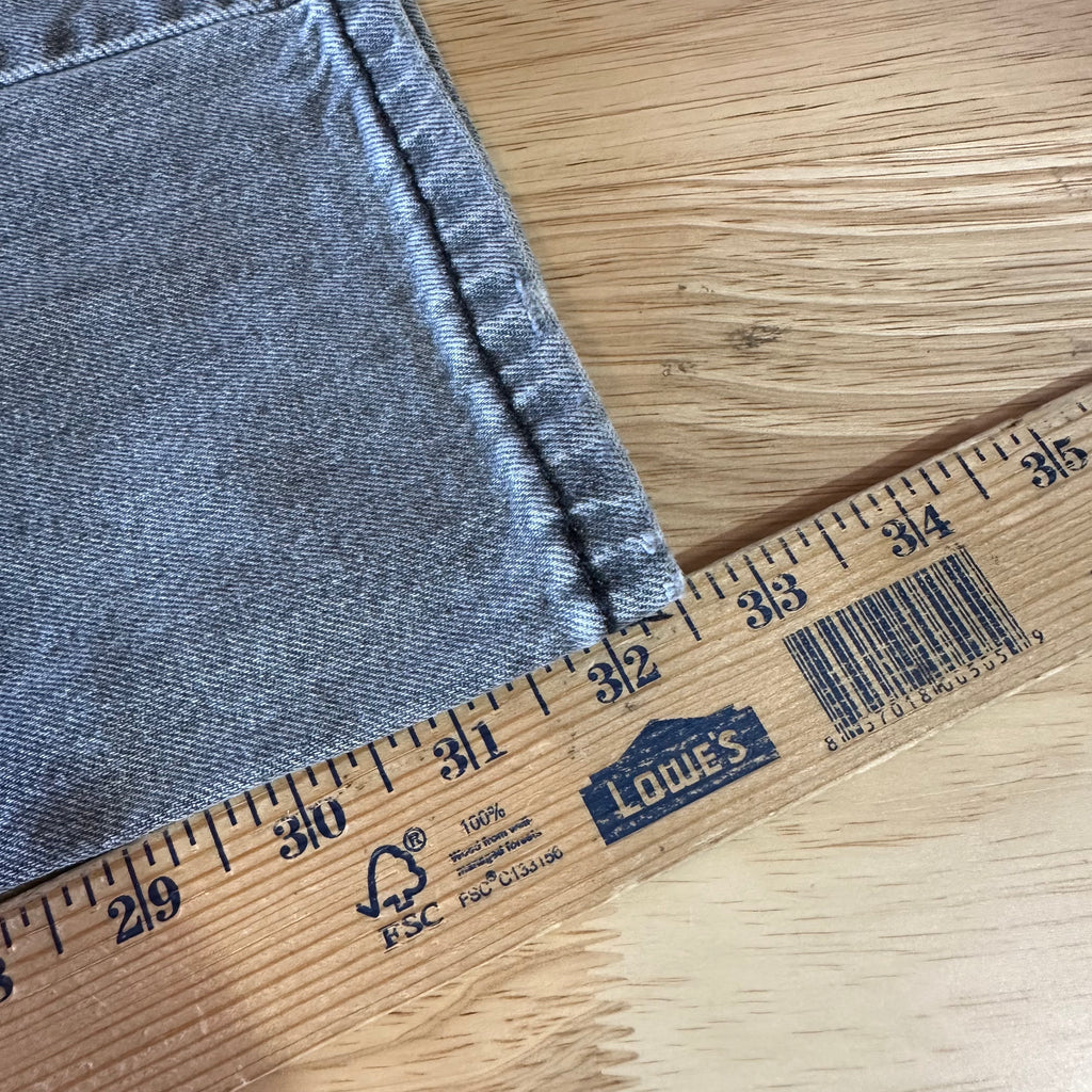 Levi's 514 Slim Straight Gray Jeans Mens 32x34