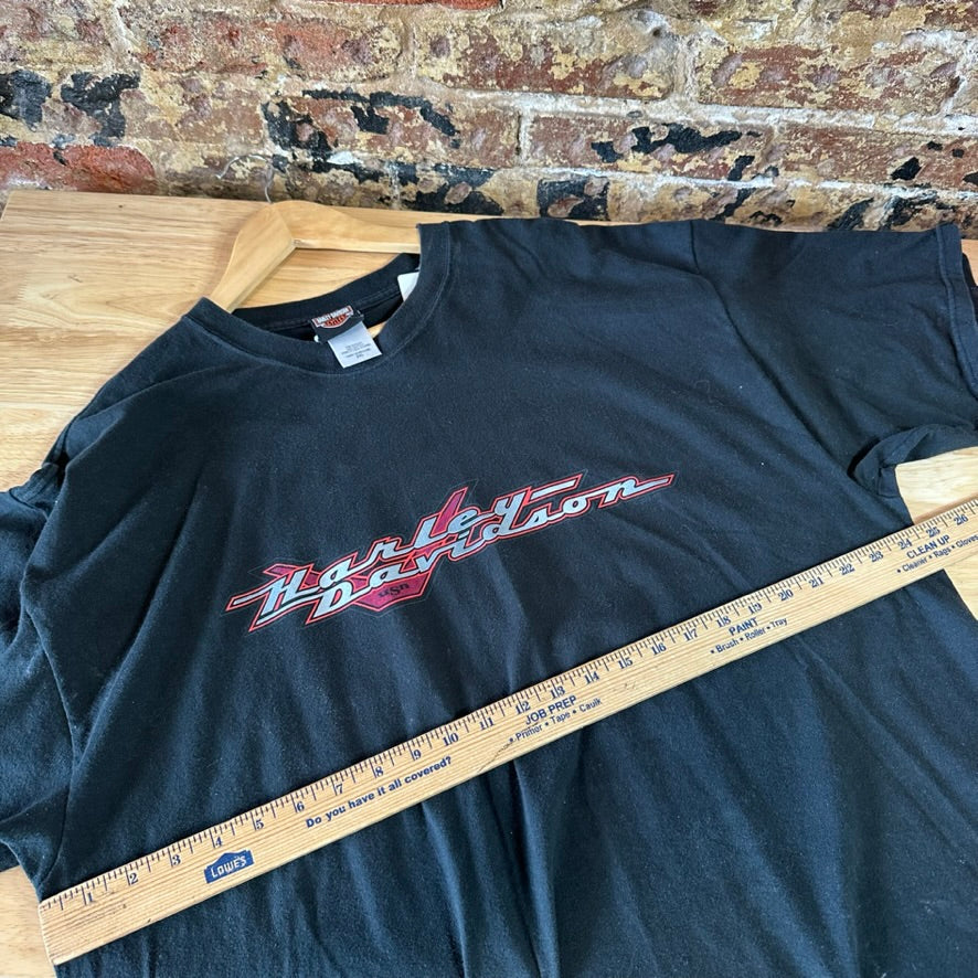 Harley Davidson Men's 2XL S/S Black T-Shirt