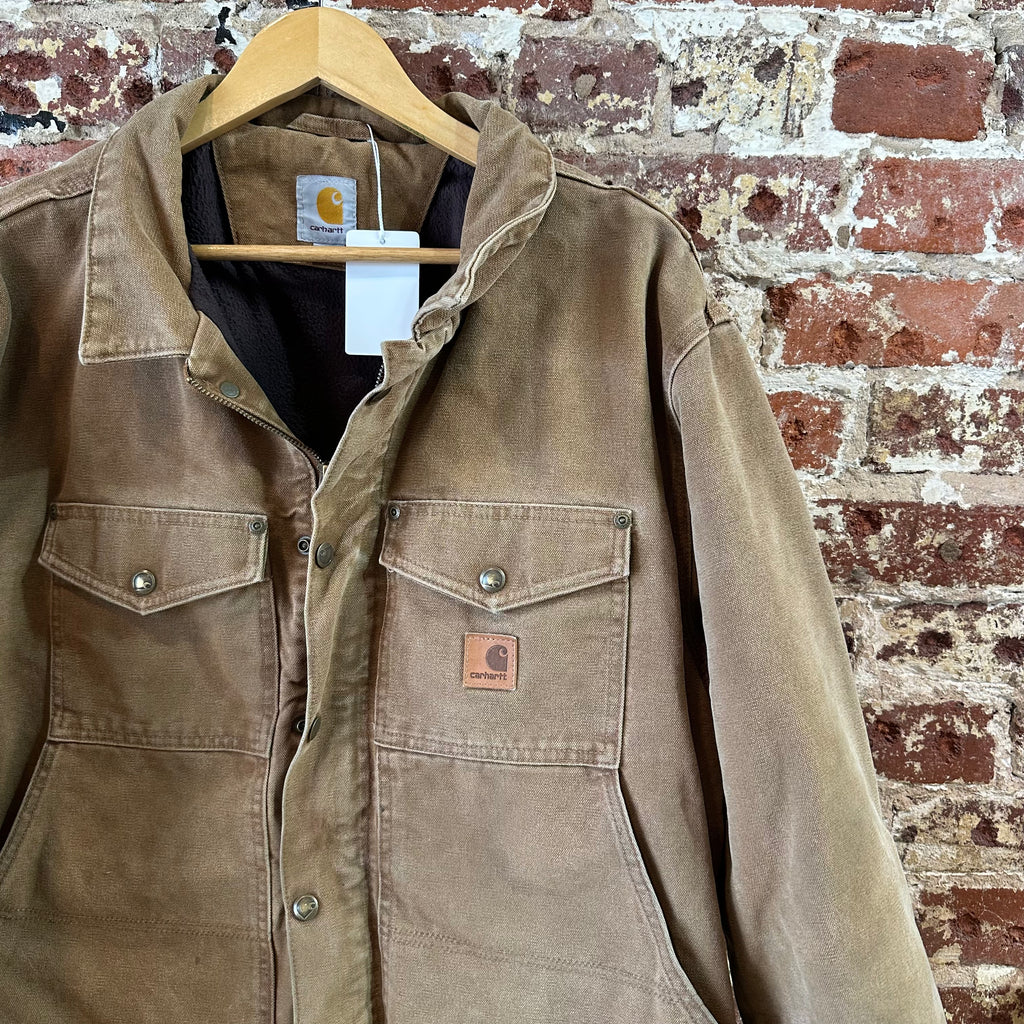 Carhartt Berwick Brown Jacket Mens XL