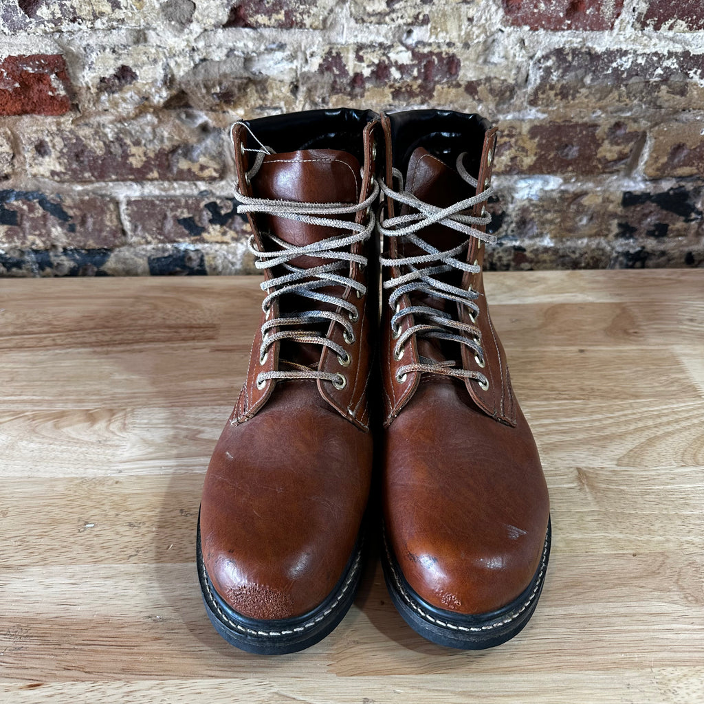 Weather Spirits Insulated Leather Rubber Outdoor/Work Lace up Boots Mens Size 12