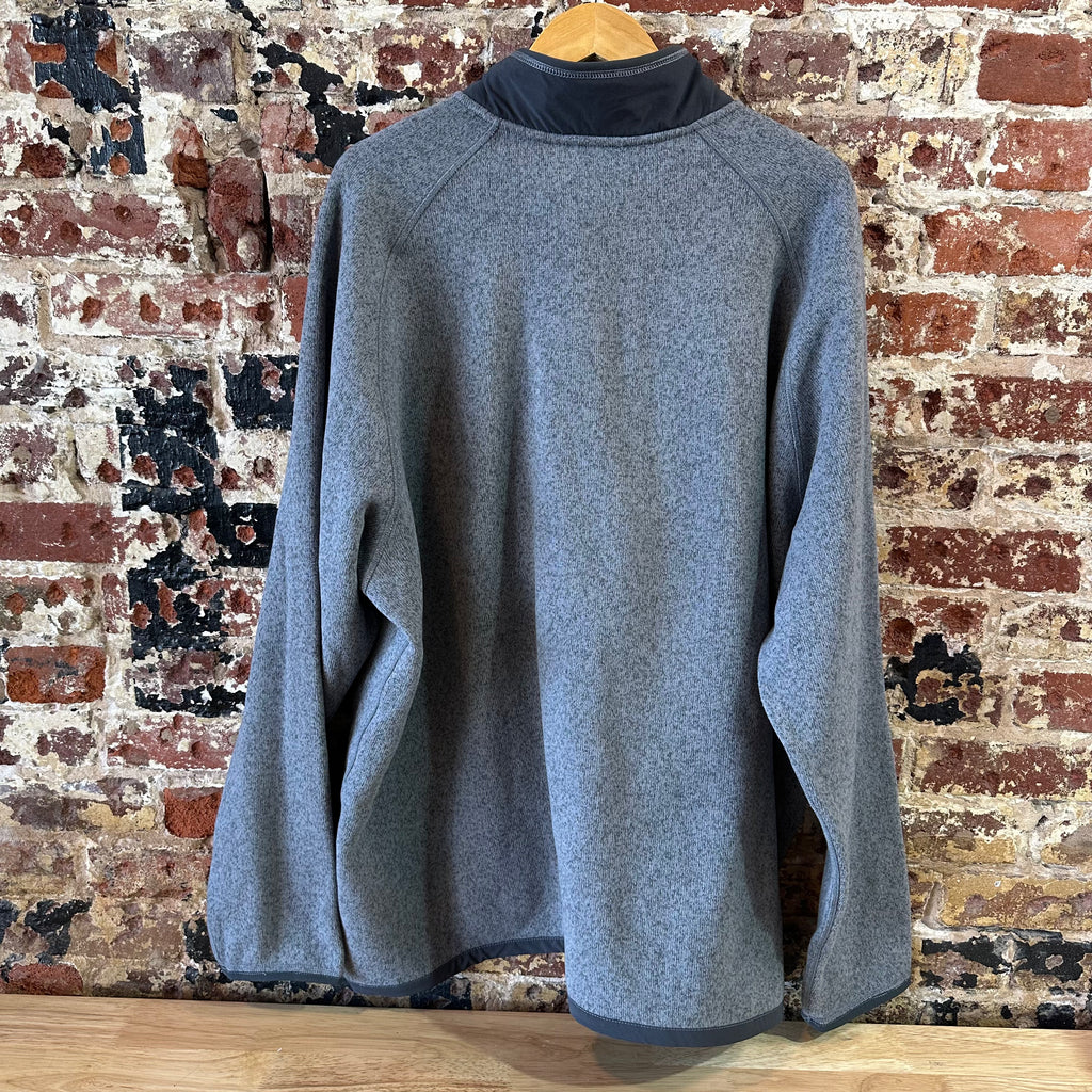 The North Face Pullover 1/4 Zip Mens 3XL Gray Fleece Better Sweater Long Sleeve