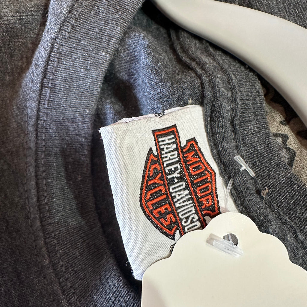 Harley Davidson Men's Large Sleeveless Gray T-Shirt