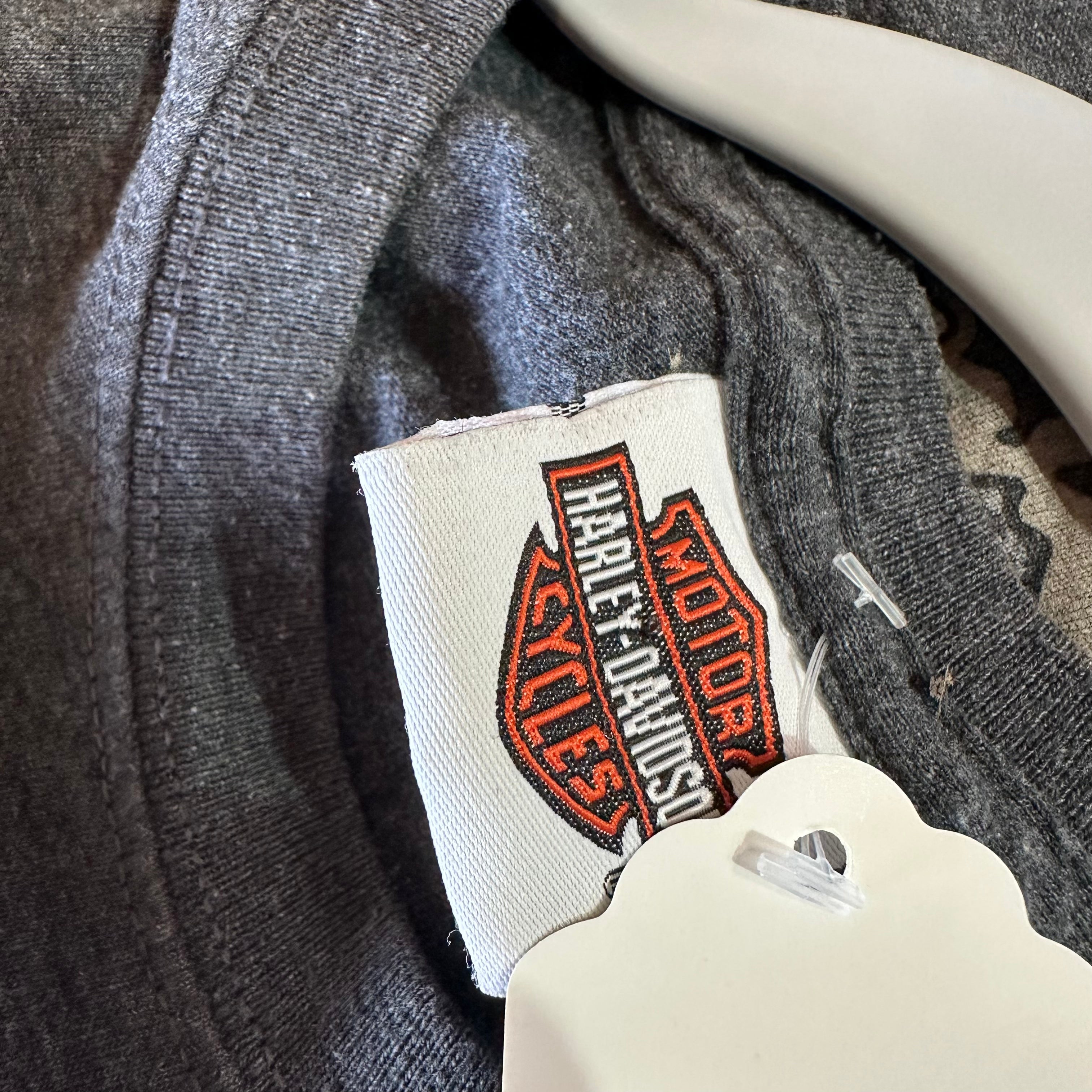 Harley Davidson Men's Large Sleeveless Gray T-Shirt