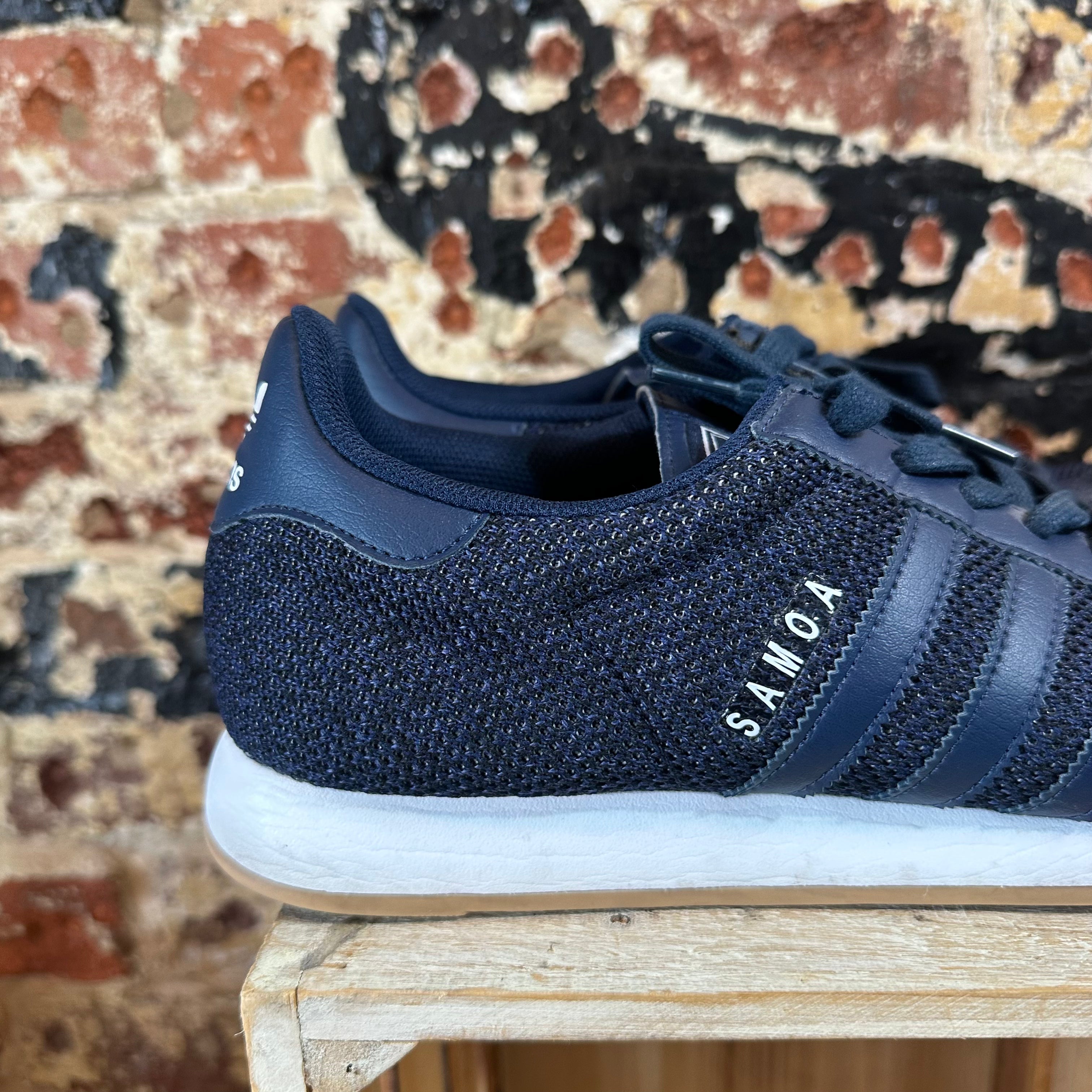 Adidas Samoa Mens 11 Blue Shoes