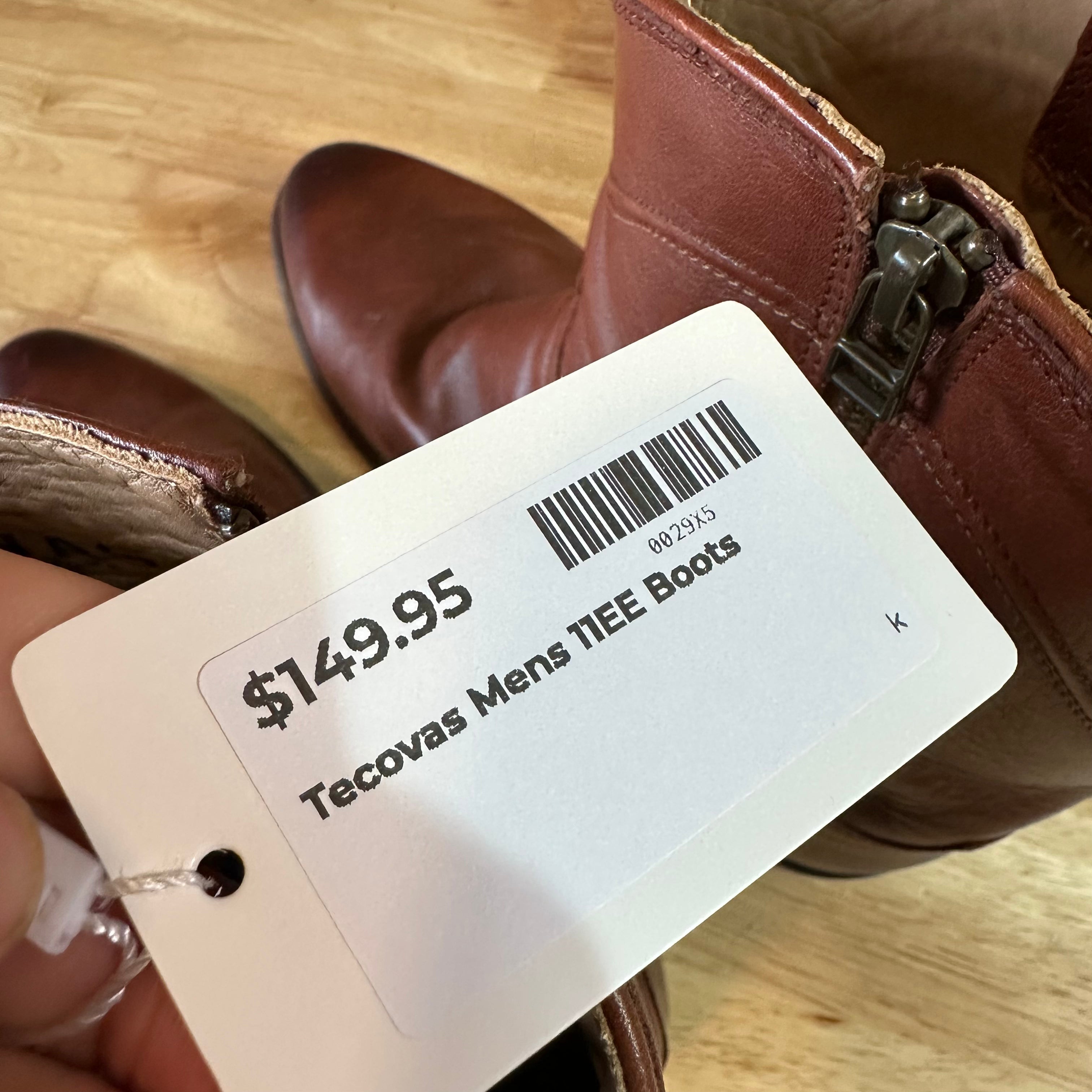 Tecovas The Dean Brown Boots Mens 11EE