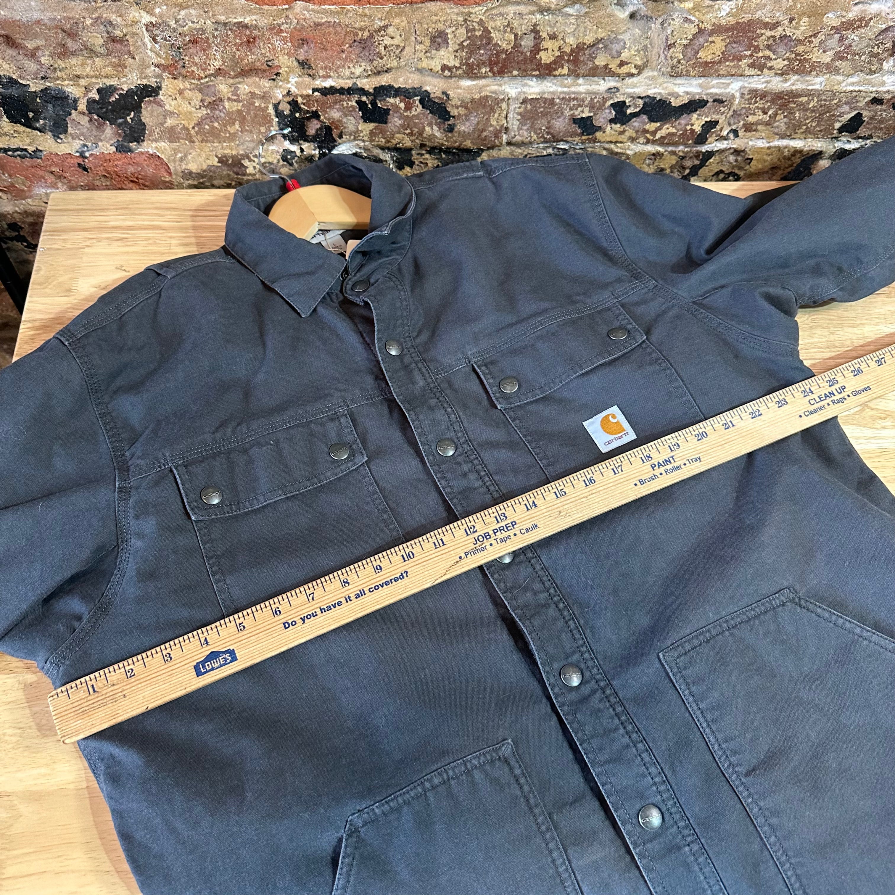 Carhartt Mens Large Gray Shacket