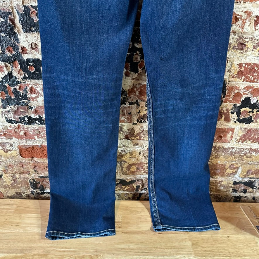 BKE Mens 34x34 Blue Jeans