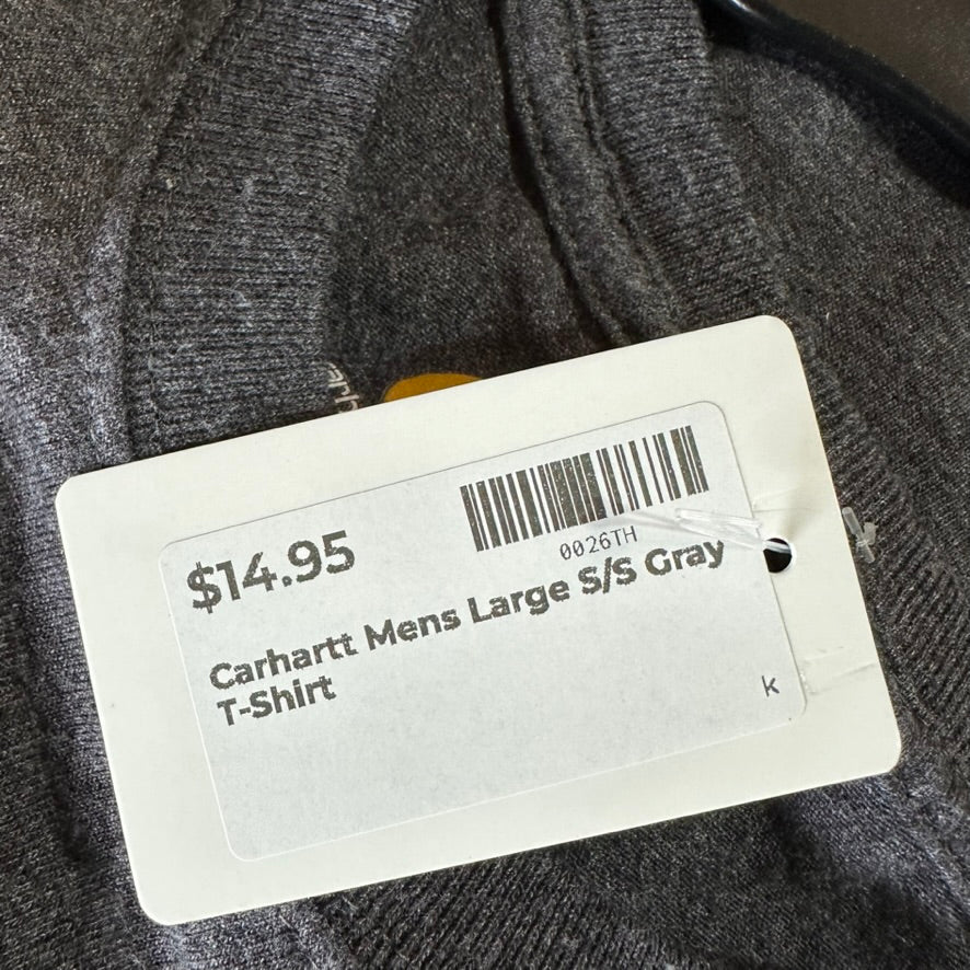 Carhartt Mens Large Gray T-Shirt