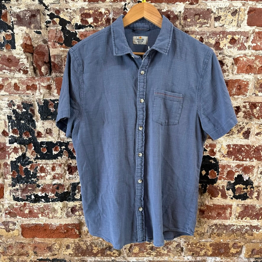 Marine Layer Button Up Shirt Mens Medium