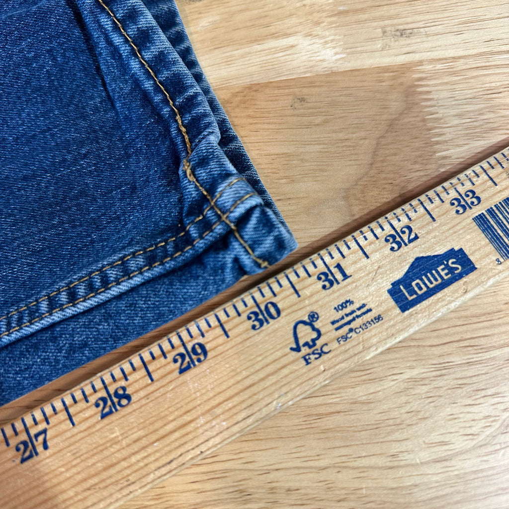 Levis 505 Mens 30x32 Blue Jeans