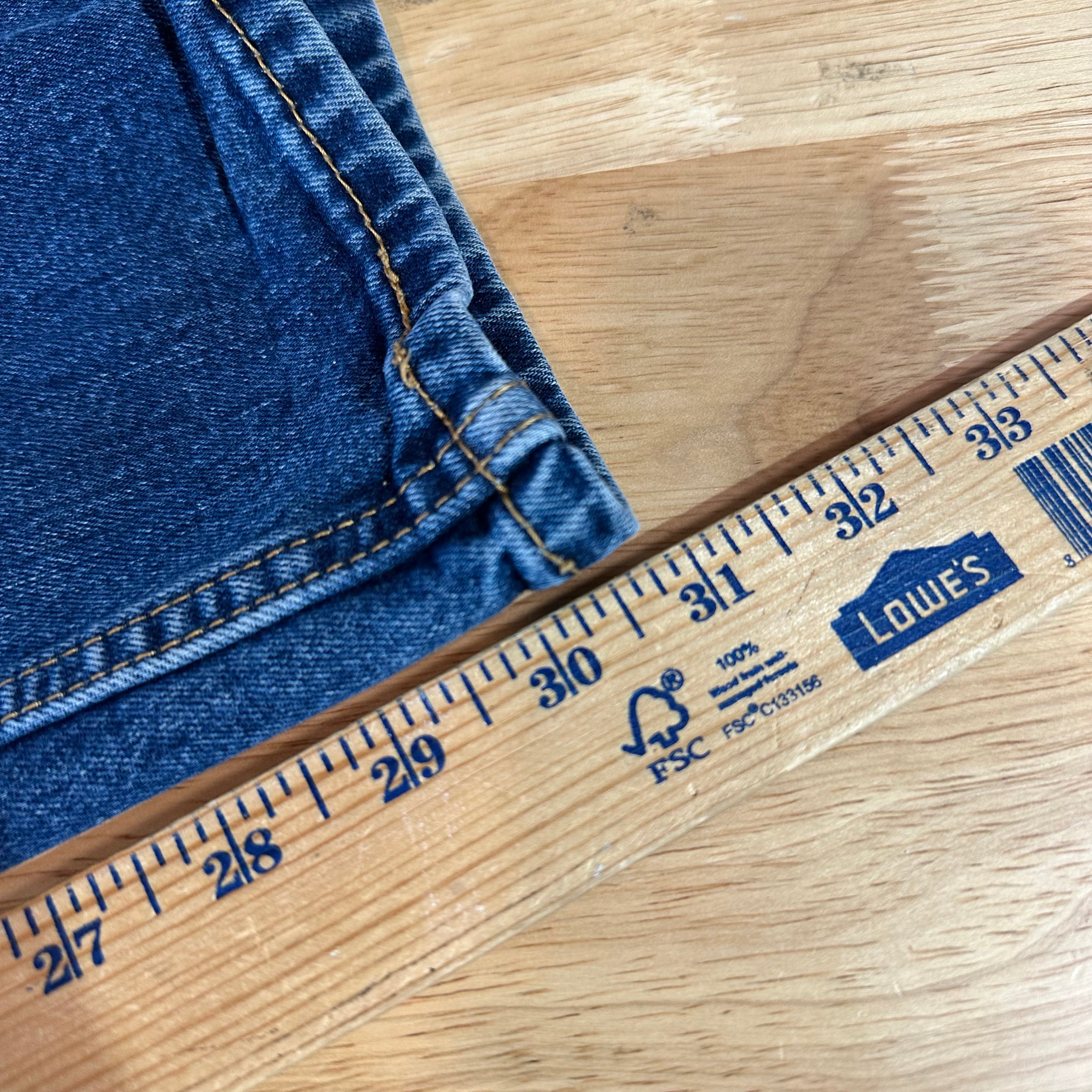 Levis 505 Mens 30x32 Blue Jeans