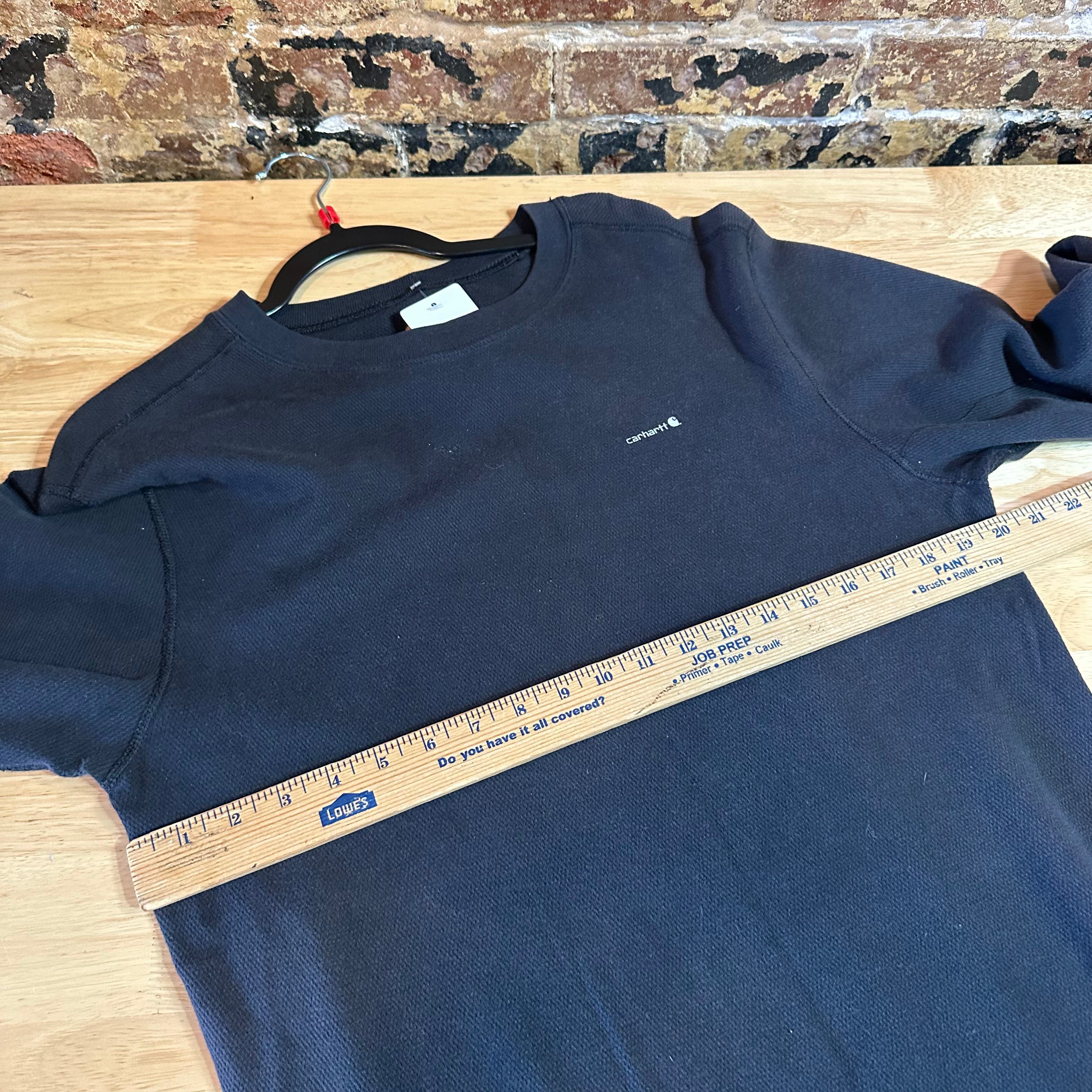 Carhartt Men's Large L/S Thermal Black Shirt