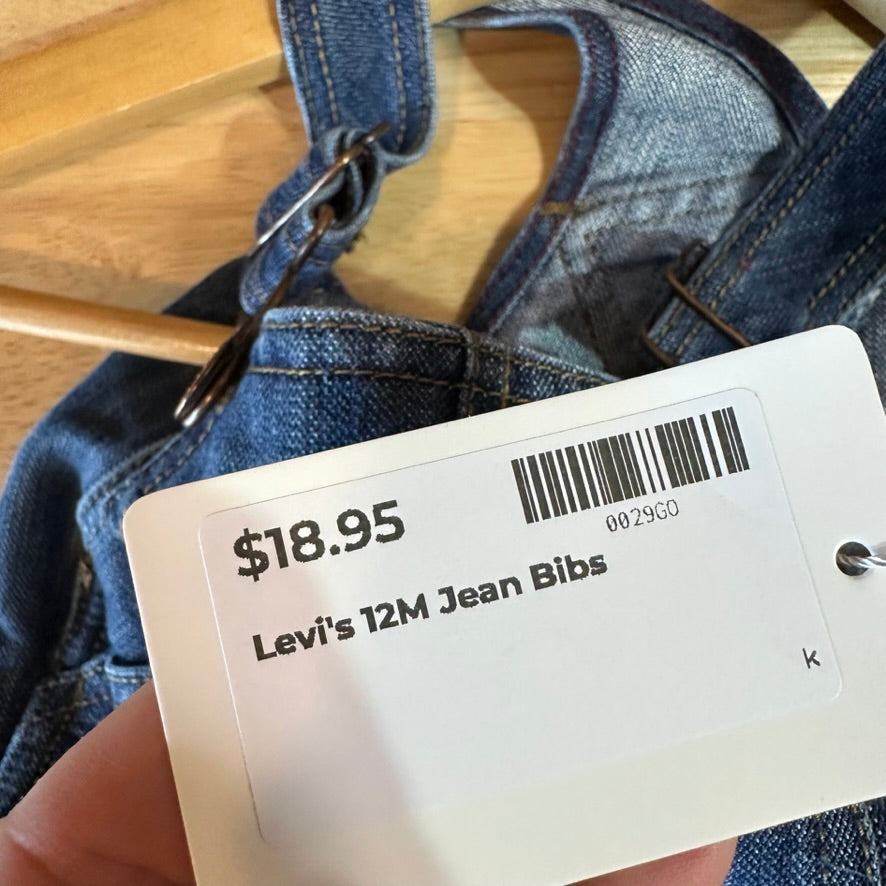 Levi's Jean Bib Overalls 12M