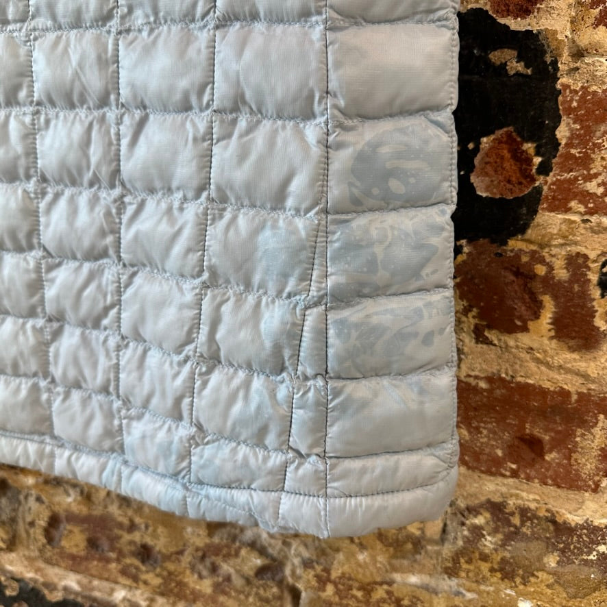 North Face Womens Small Thermoball Blue Vest