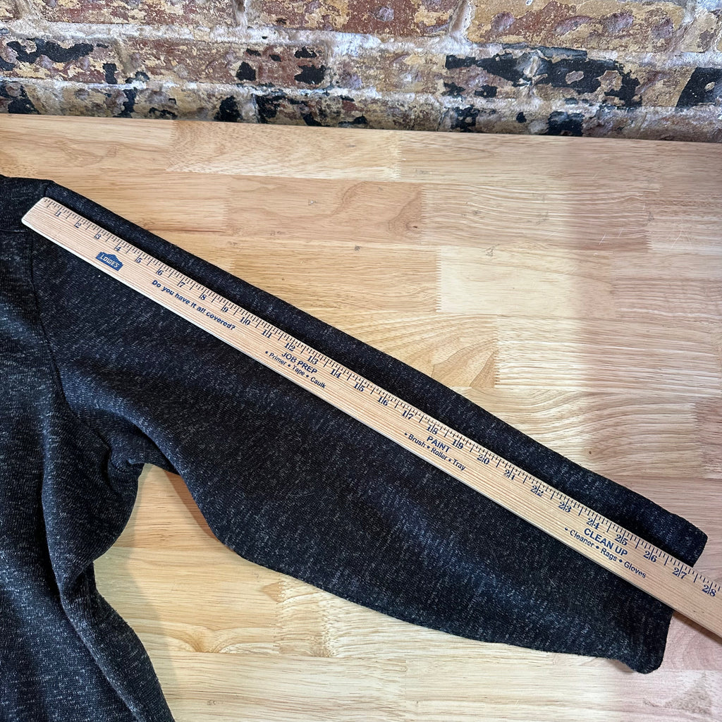 Red Head Pullover Sweater Mens 4XL Brown 1/4 Button Heathered Knit Fleece