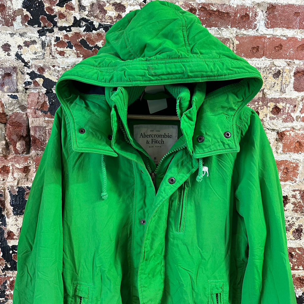 VTG Abercrombie Women's Medium Green Jacket