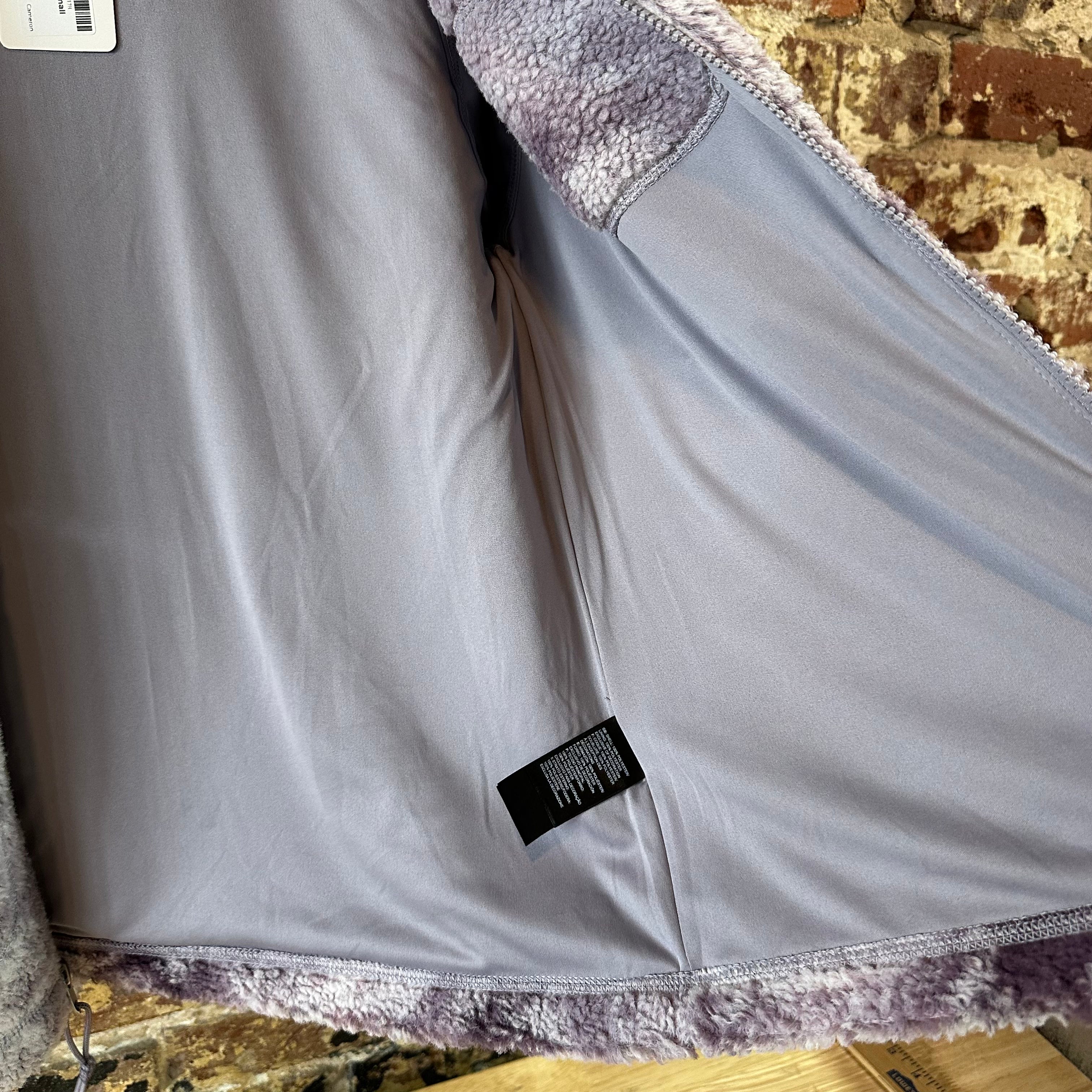 THE NORTH FACE Womens Small Purple Hooded Fleece