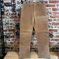 Carhartt B01 BRN Mens 32x34 Double Knee Pants