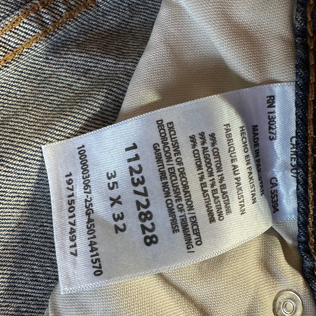 Wrangler Wide Leg Mens 35x32 Jeans NEW