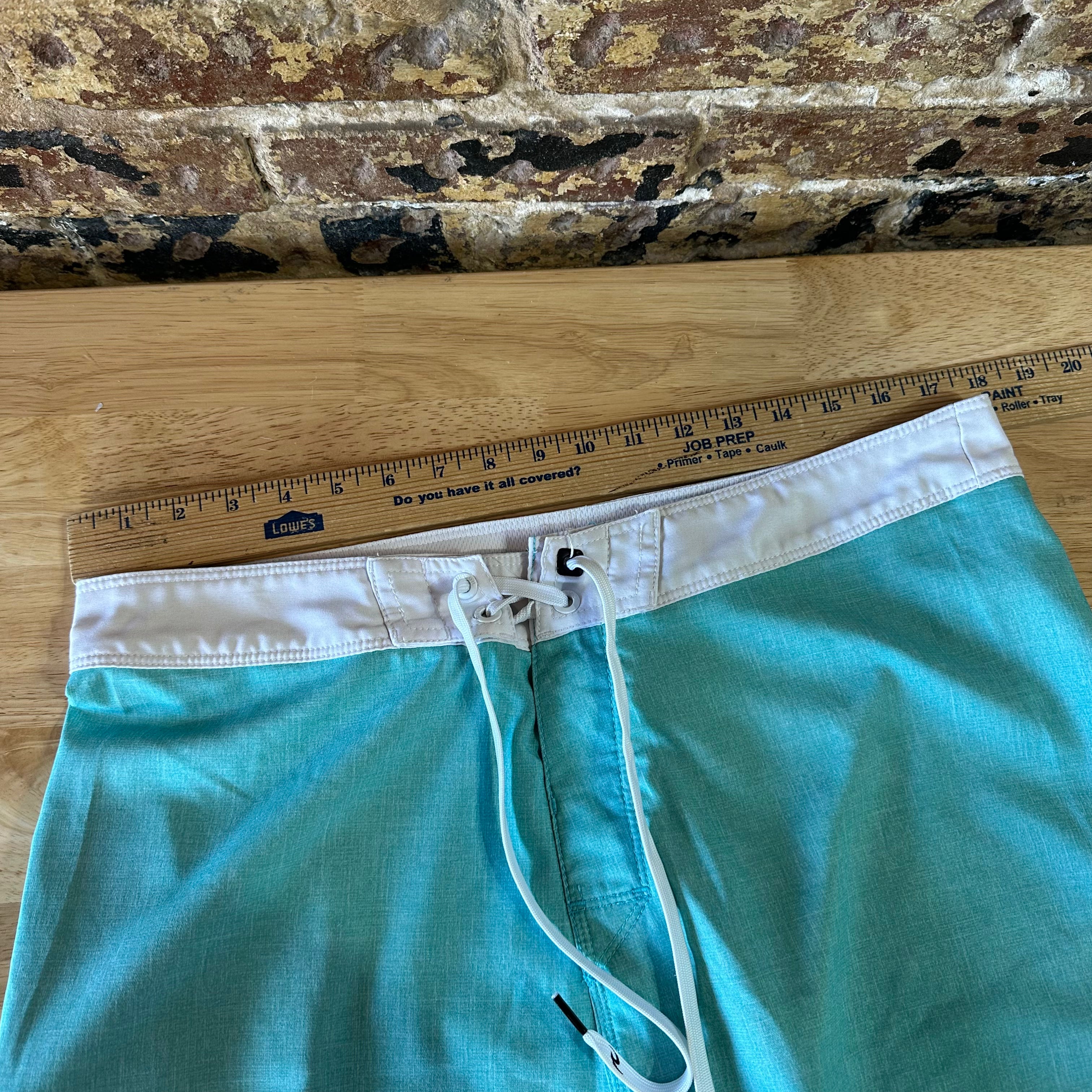 Rip Curl Mirage Board Shorts Mens 34 Blue 7.5" inseam