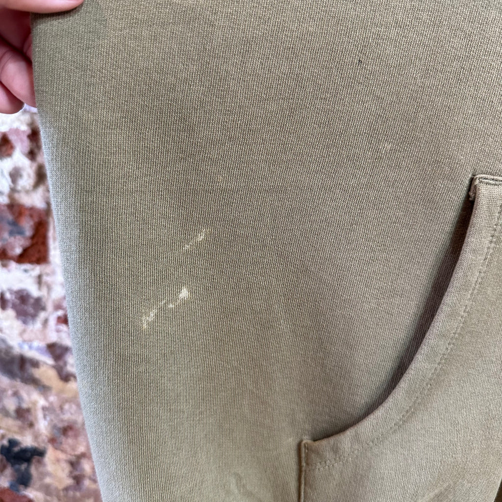 Carhartt Men's Large Green Zip Up Hoodie