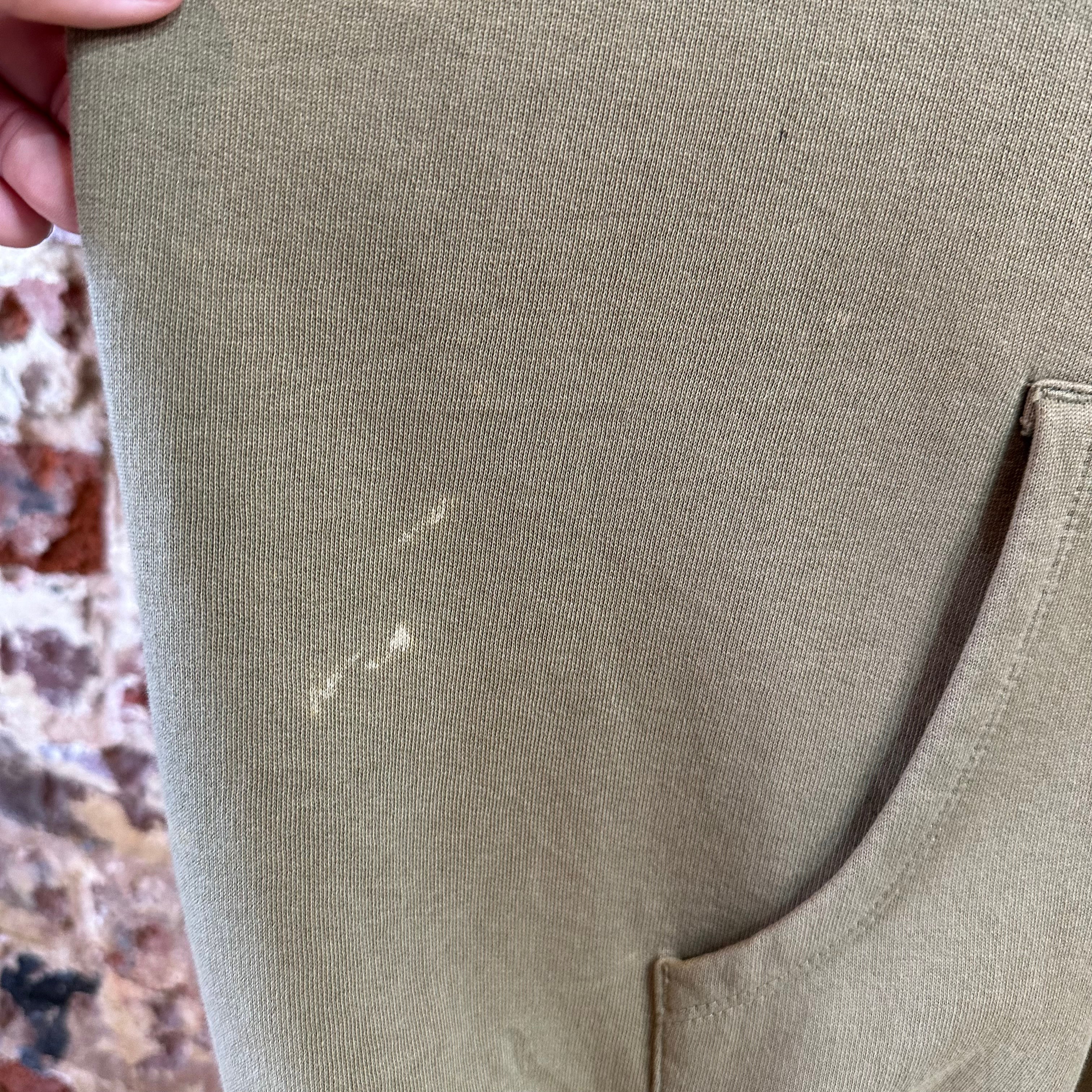 Carhartt Men's Large Green Zip Up Hoodie