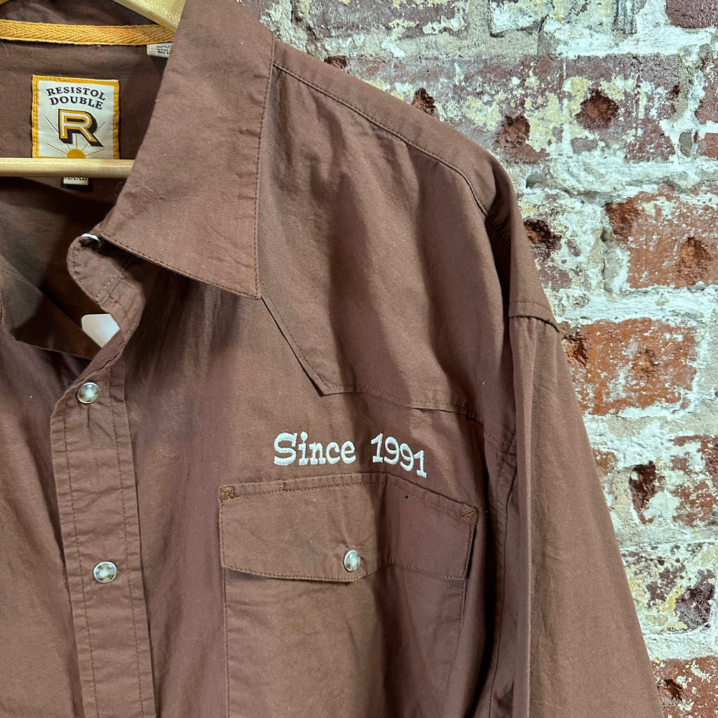Resistol Mens 3XL Pearl Snap Western Shirt