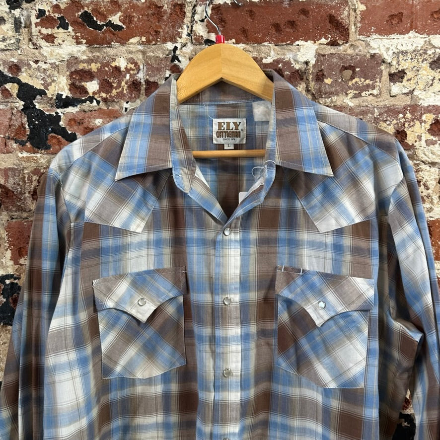 VTG Ely Cattleman Men's Large Western Shirt