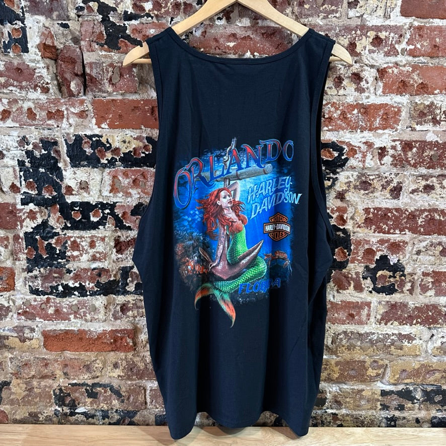 Harley Davidson Men's 2XL Tank Top Black NEW