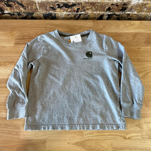 Carhartt Deer long Sleeve T-Shirt Boys 6 Gray