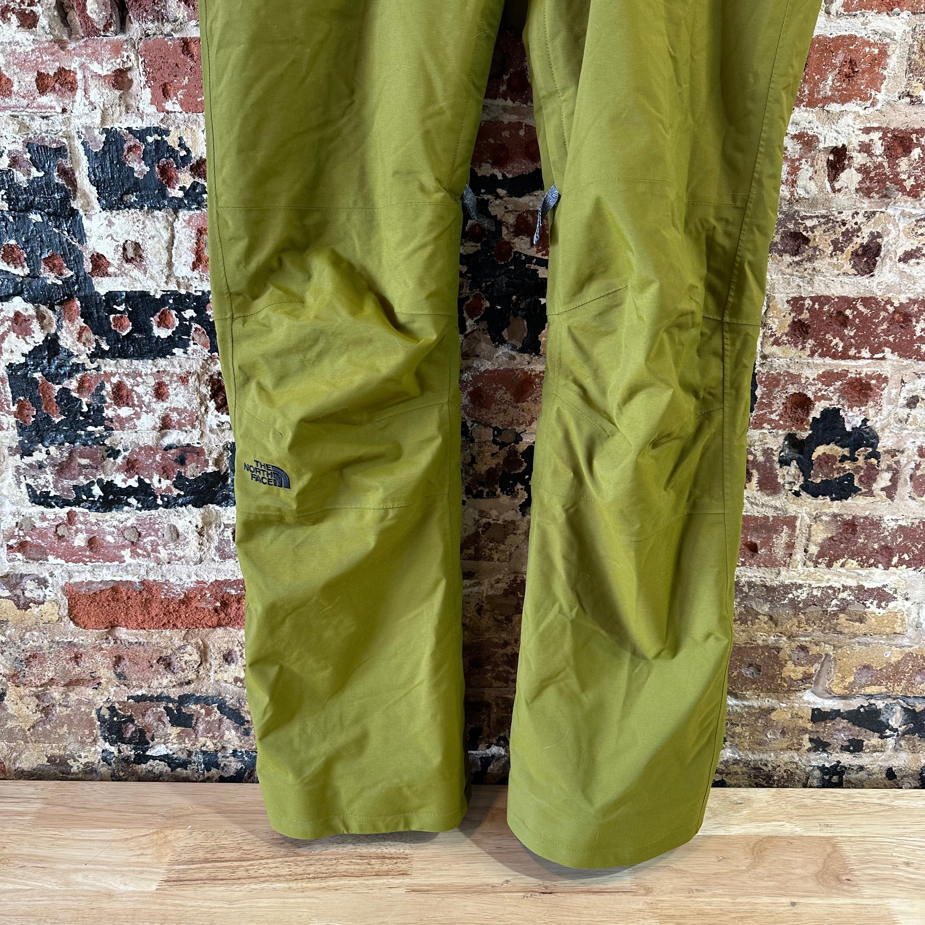 North Face Snow Pants Womens Large Ski Snowboard Insulated Winter Green