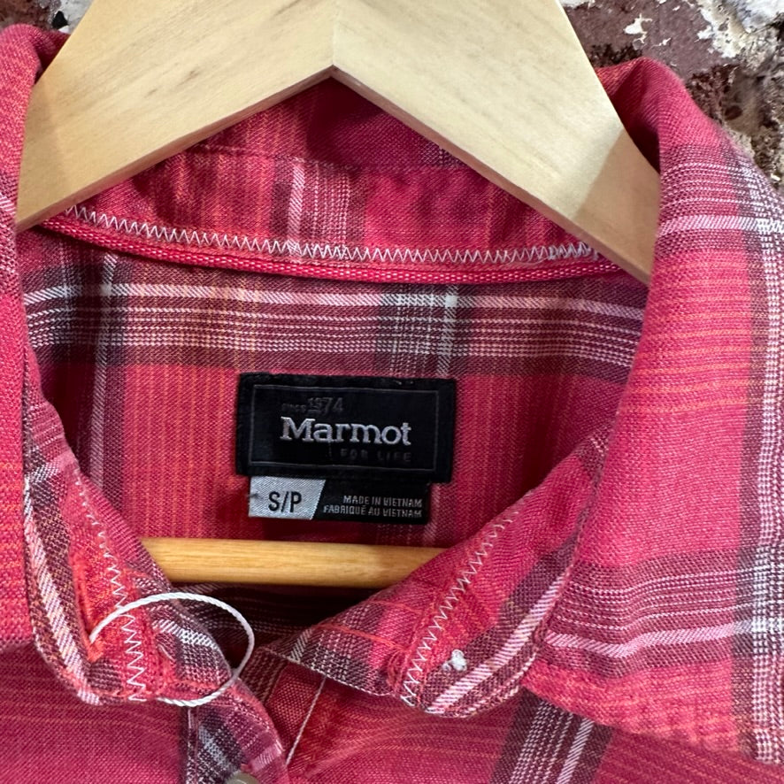 Marmot L/S Button up Shirt Womens Small