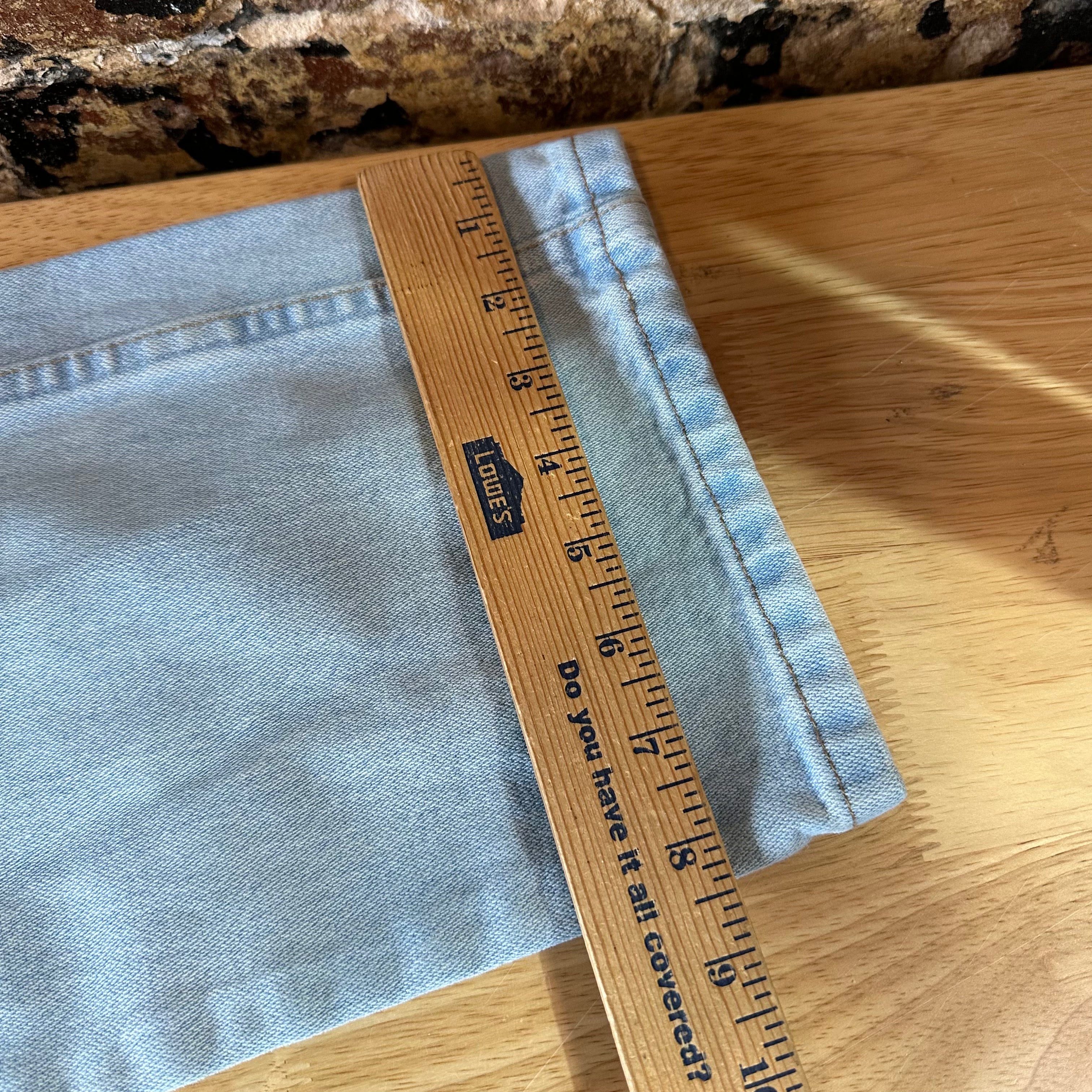 Wrangler Mens 34x34 Light Blue Jeans