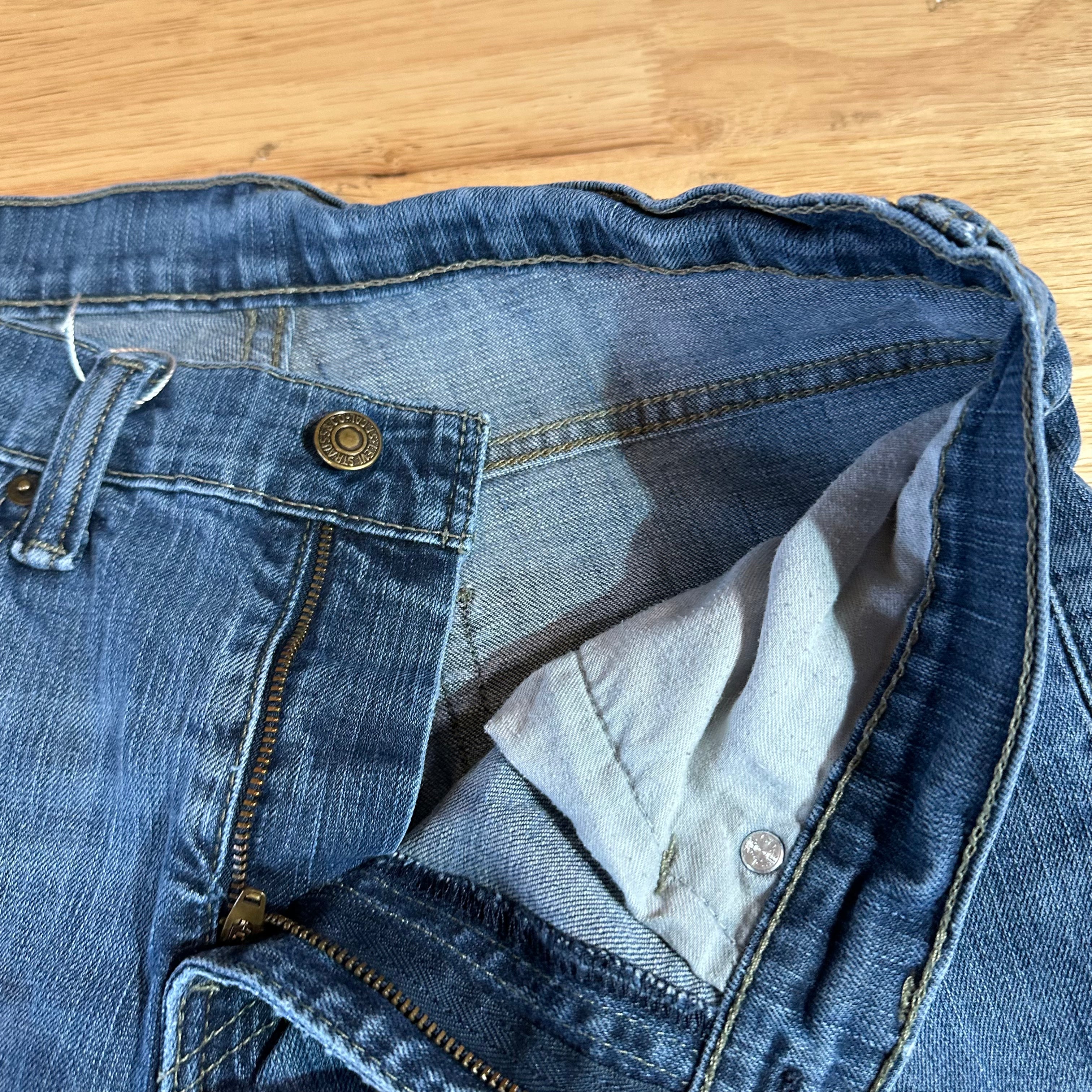 Levis 511 Mens 31x30 Blue Jeans