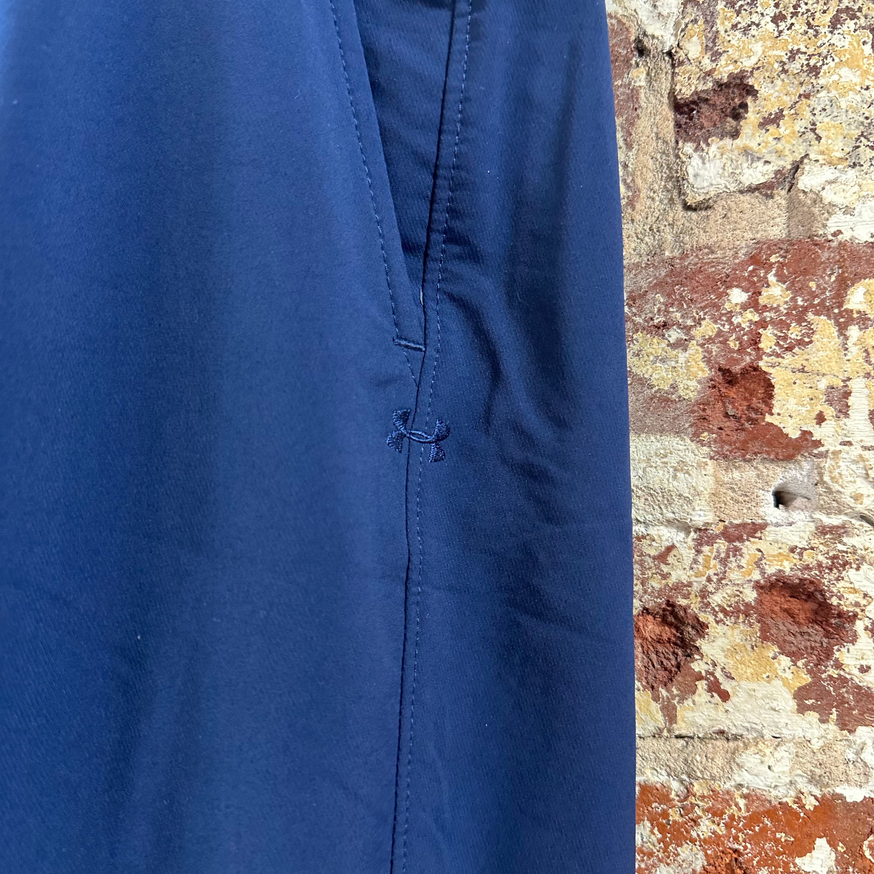 Under Armour Mens 34x30 Blue Pants
