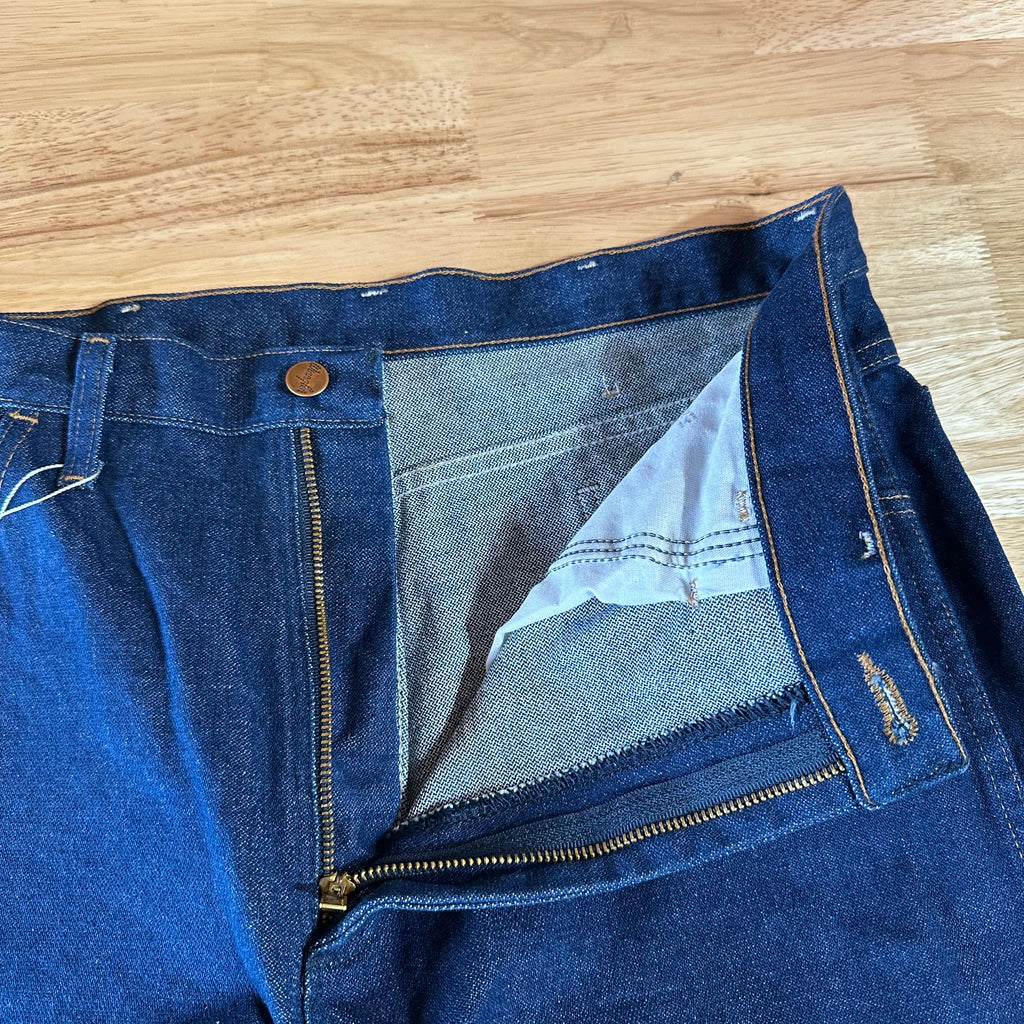 Wrangler Mens 36x32 Blue Jeans