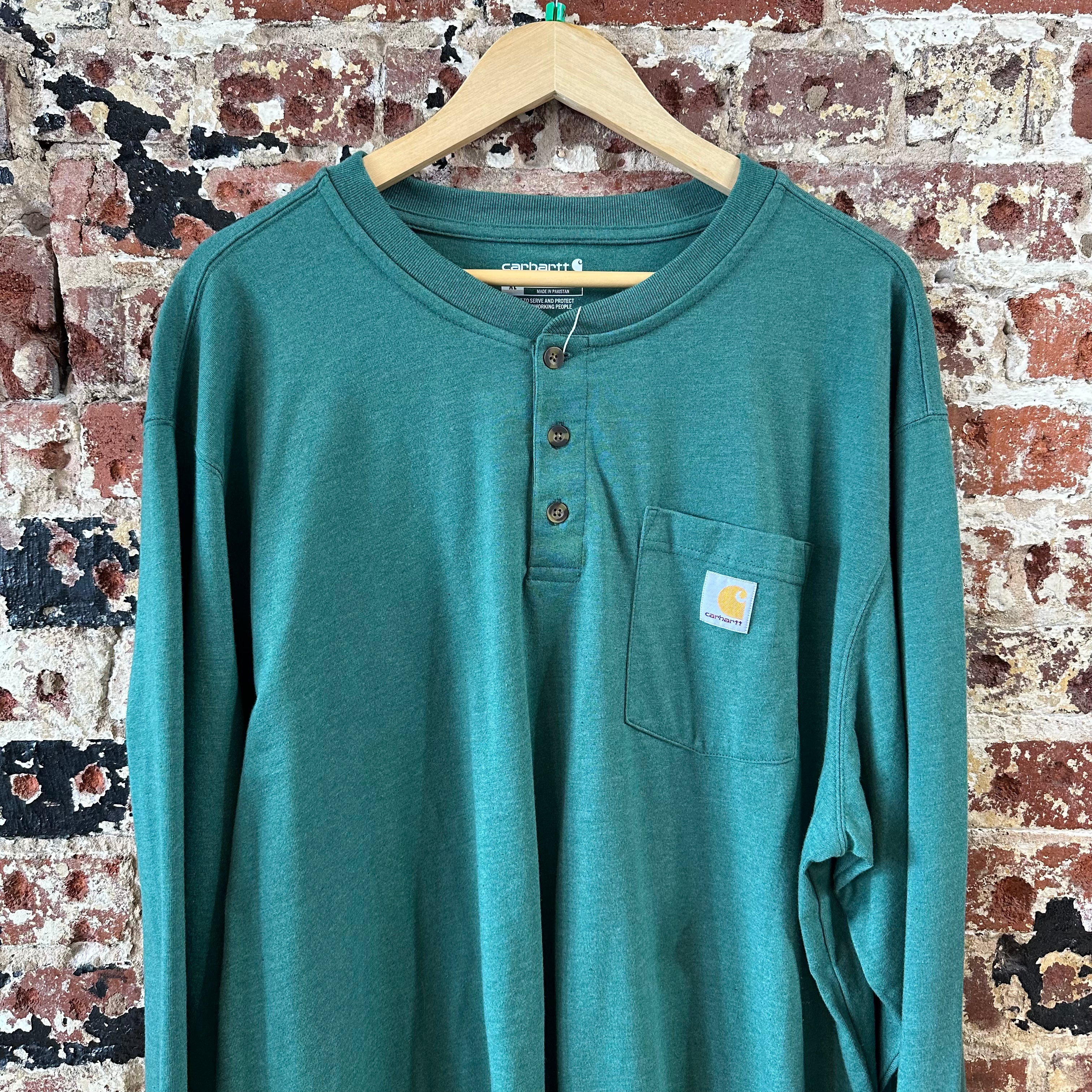 Carhartt Men's XL L/S Henley T-Shirt