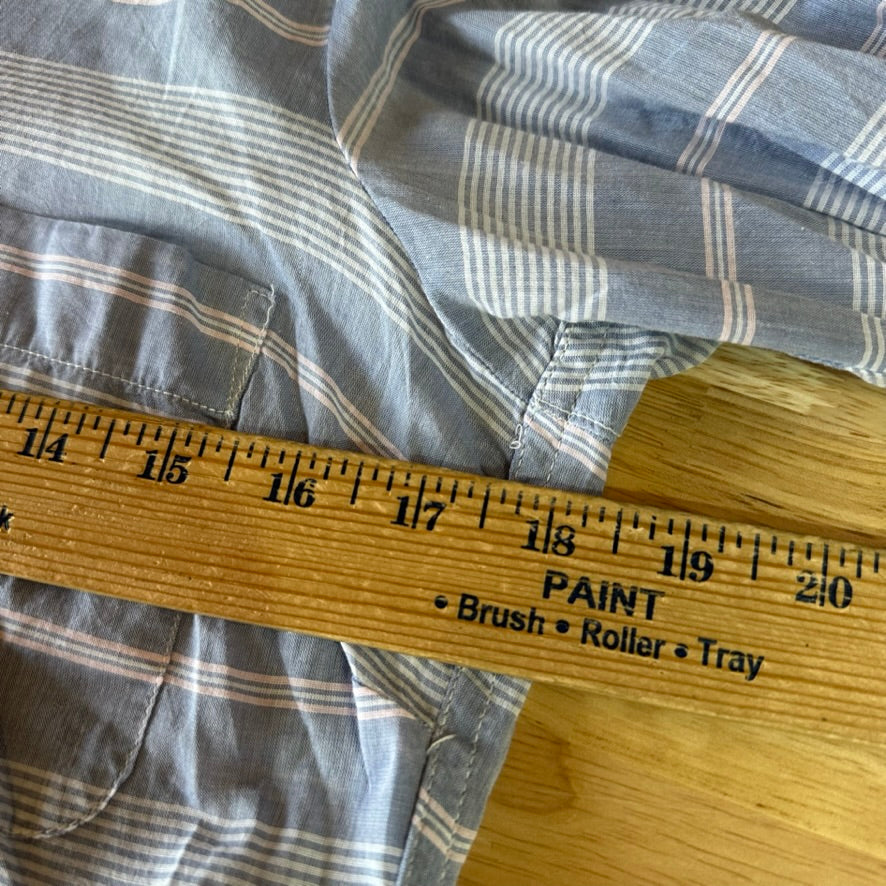 Columbia Womens XS Long Sleeve Casual Shirt Button Up Blue White