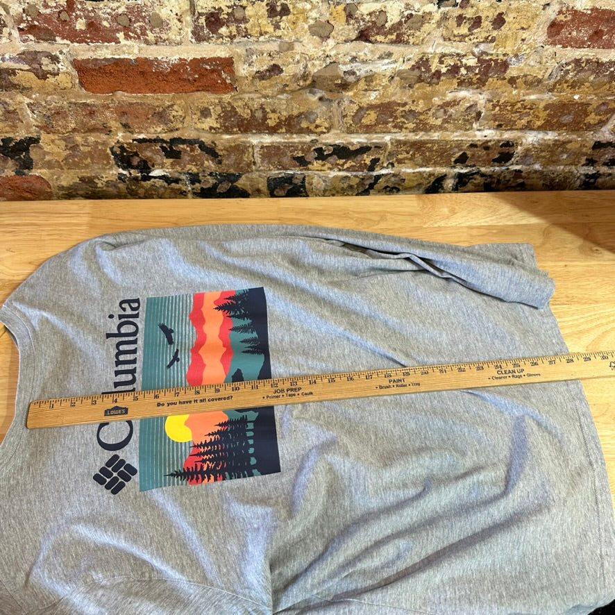 Columbia Men's XL L/S Gray T-Shirt NEW