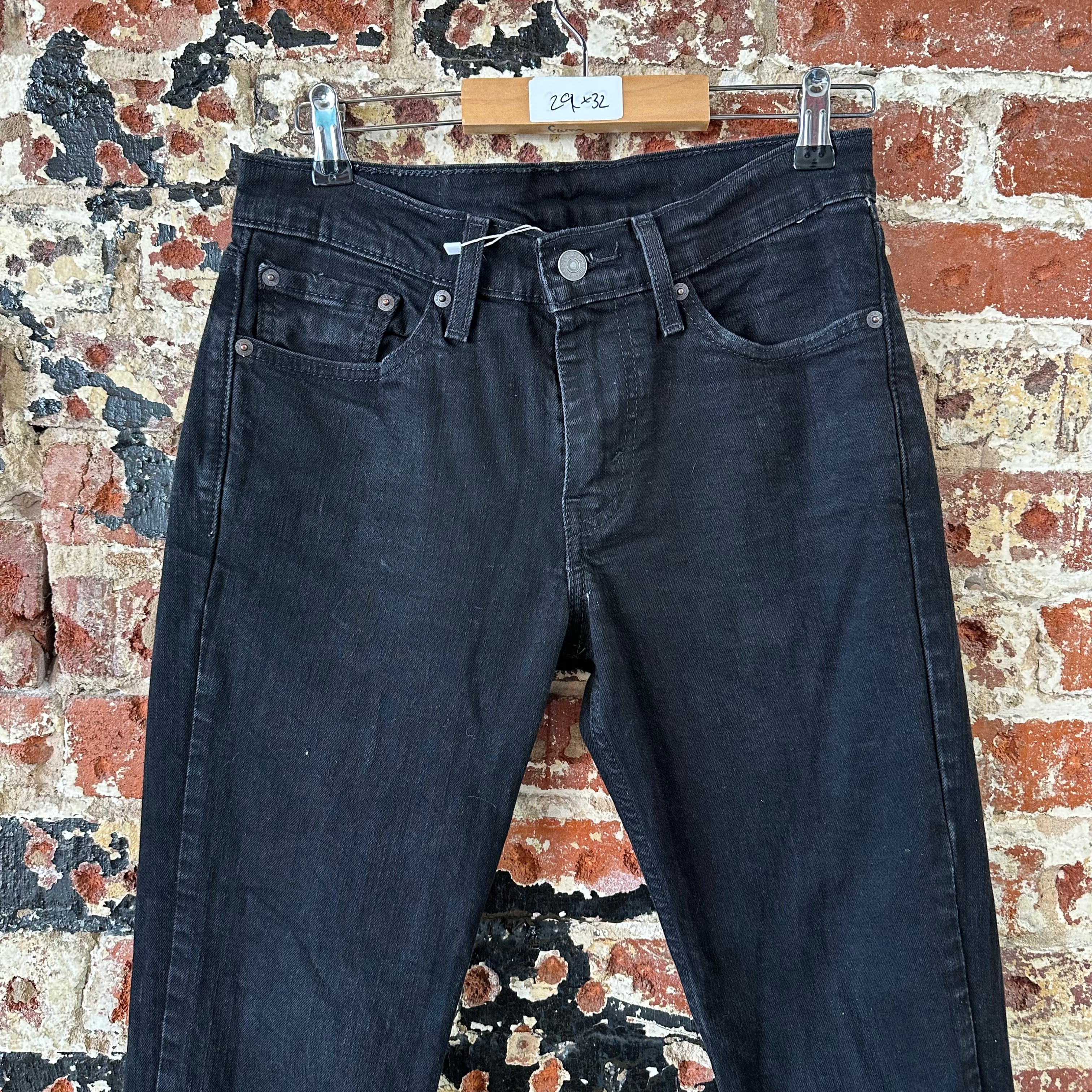 Levis Mens 511 Black Jeans 29x32 Slim Fit Modern Denim Levi's