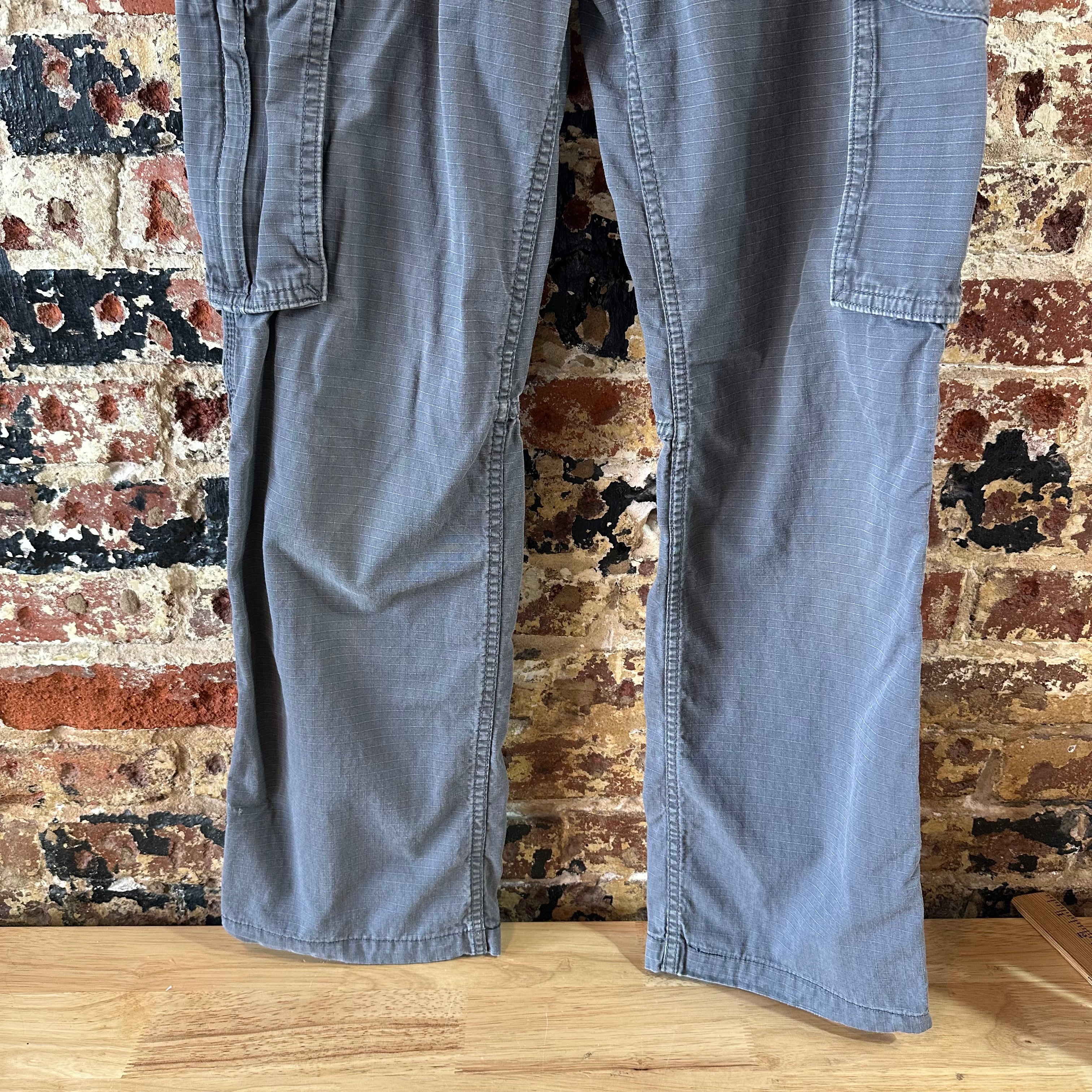 Carhartt Mens 30x32 Gray Cargo Pants