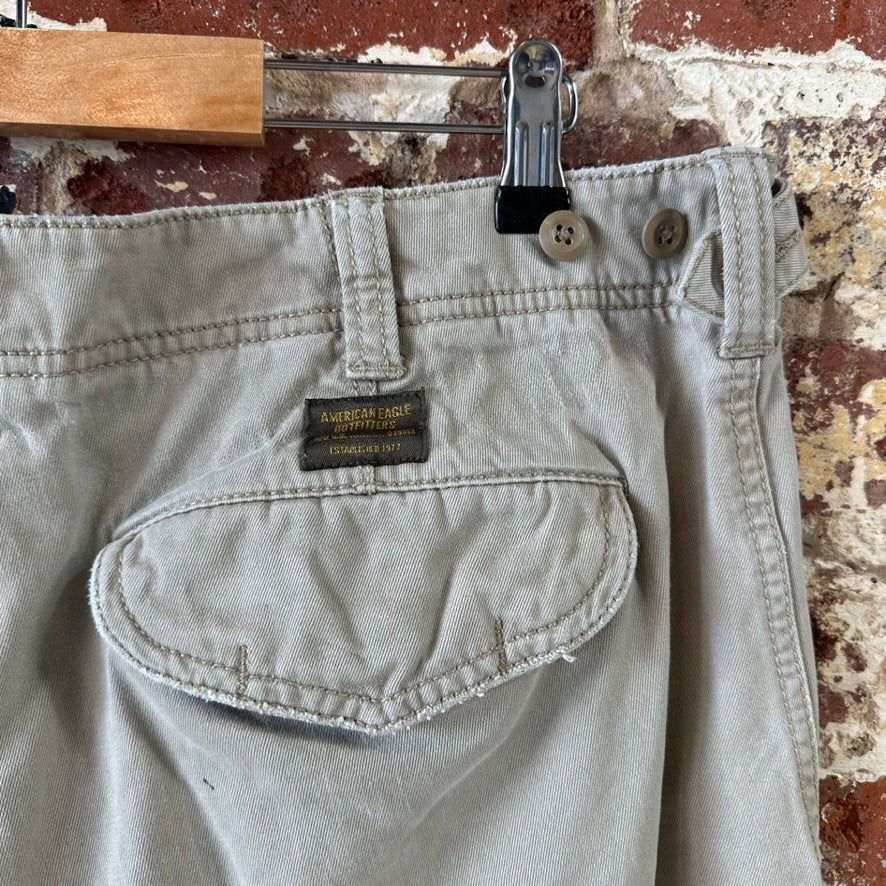 American Eagle Mens 34 Tan Shorts