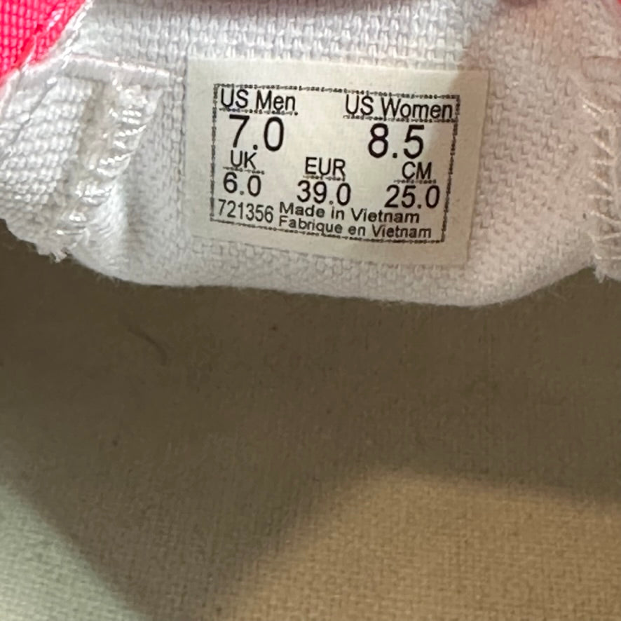 Vans Hot Pink Womens 8.5 Shoes