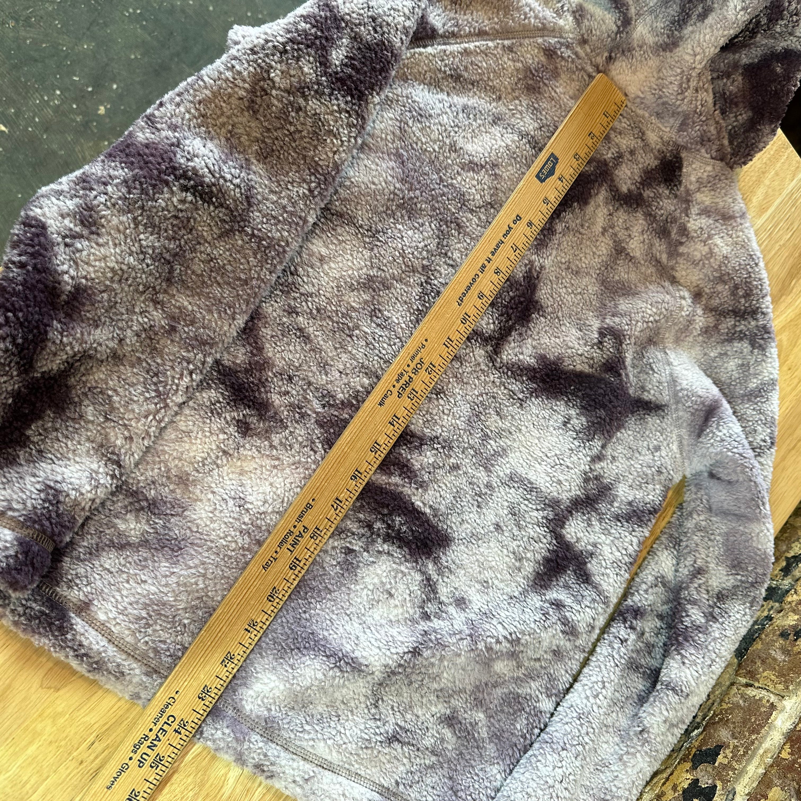 THE NORTH FACE Womens Small Purple Hooded Fleece