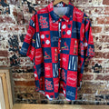 Cardinals Mens XL S/S Button Up