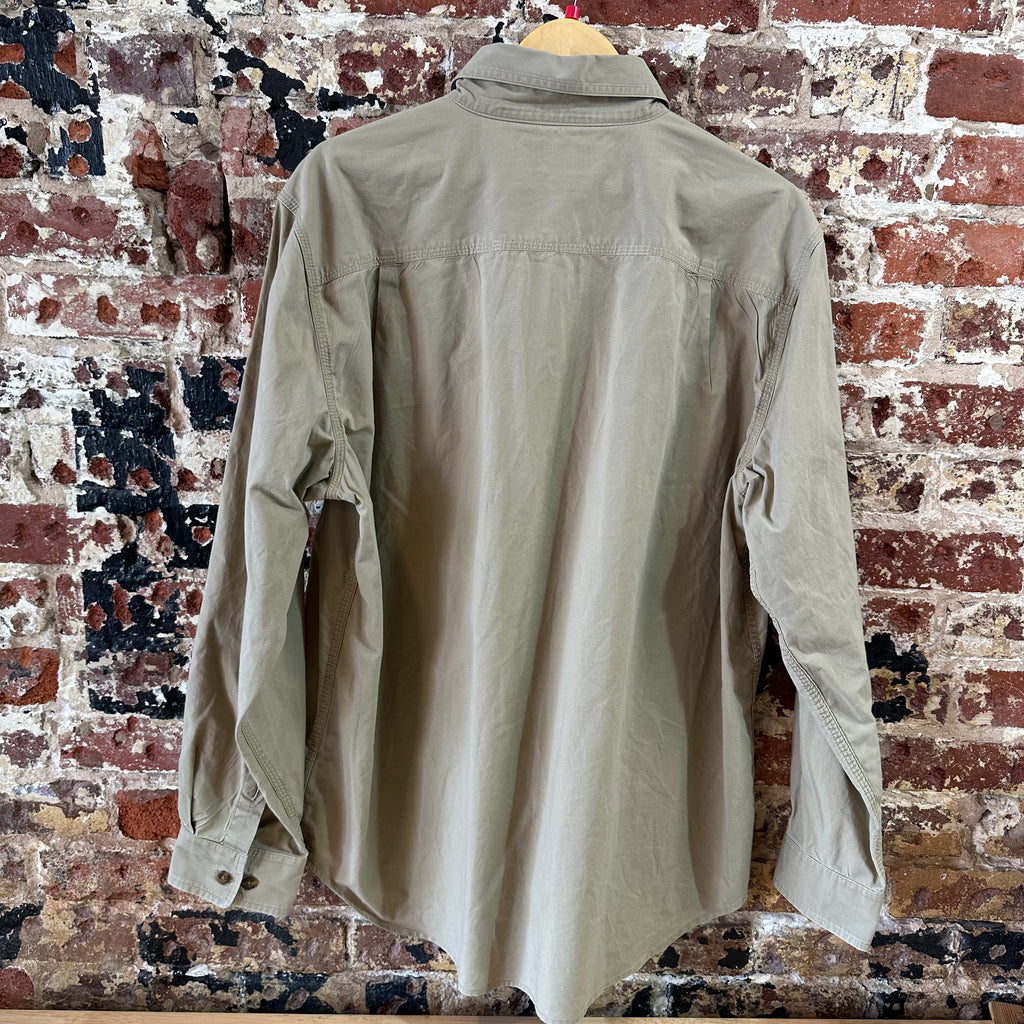 Carhartt Men's Large Tan Button Shirt