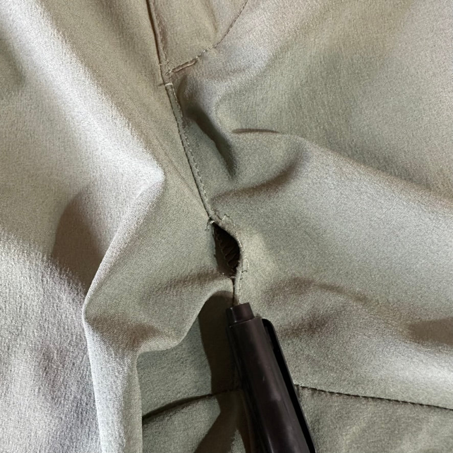 Columbia PFG Shorts Mens 34 Green Fishing Outdoor Hiking 9" inseam