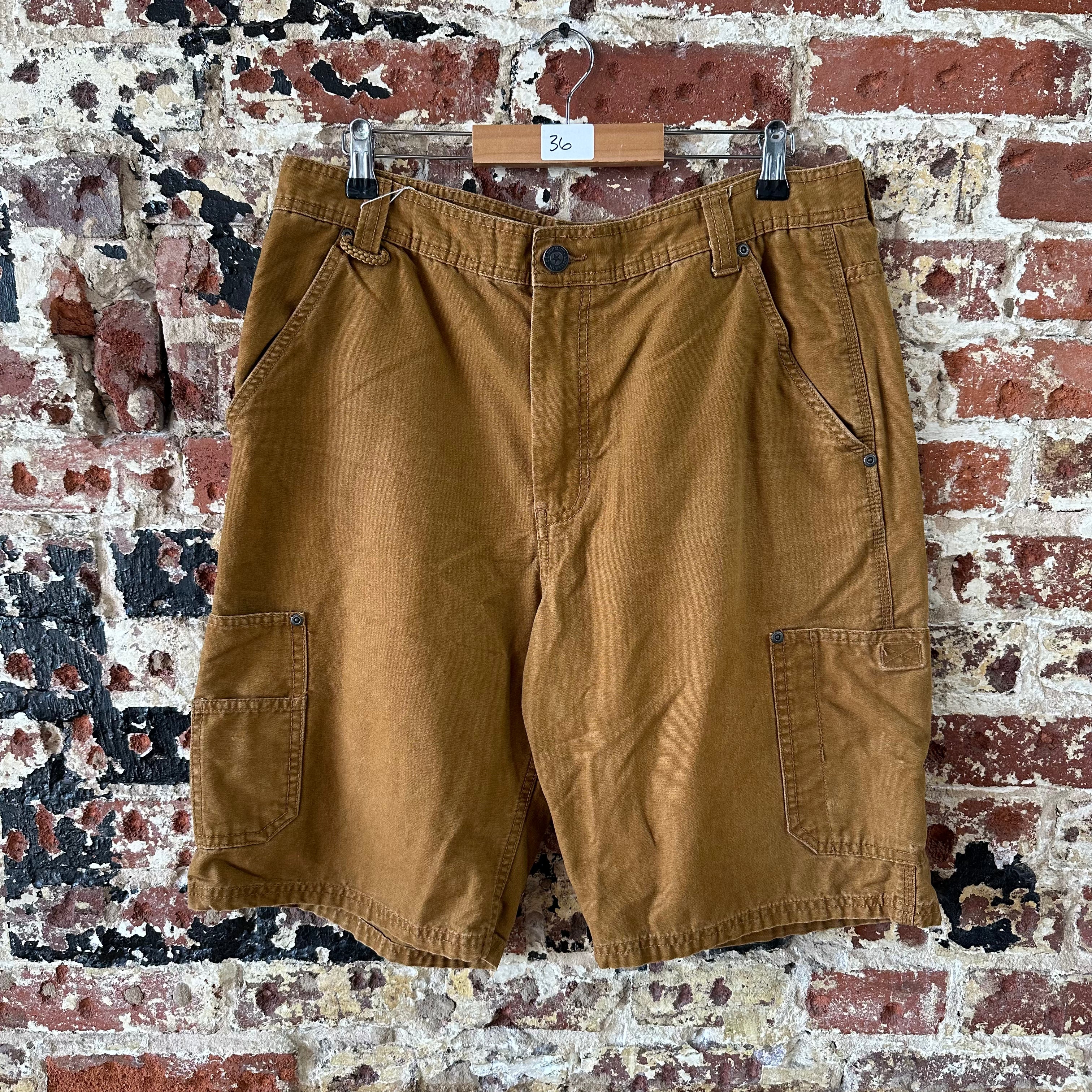 Schmidt Brown Shorts Mens 36