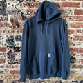 Carhartt Hoodie Sweatshirt Blue Mens Size Medium Original Fit